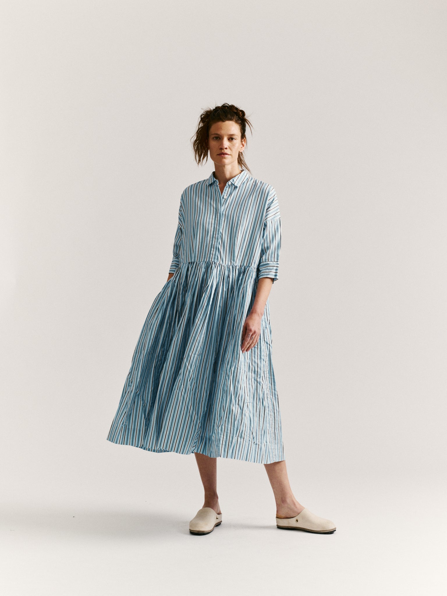 STEPHANIE DRESS - STRIPE - AS IS