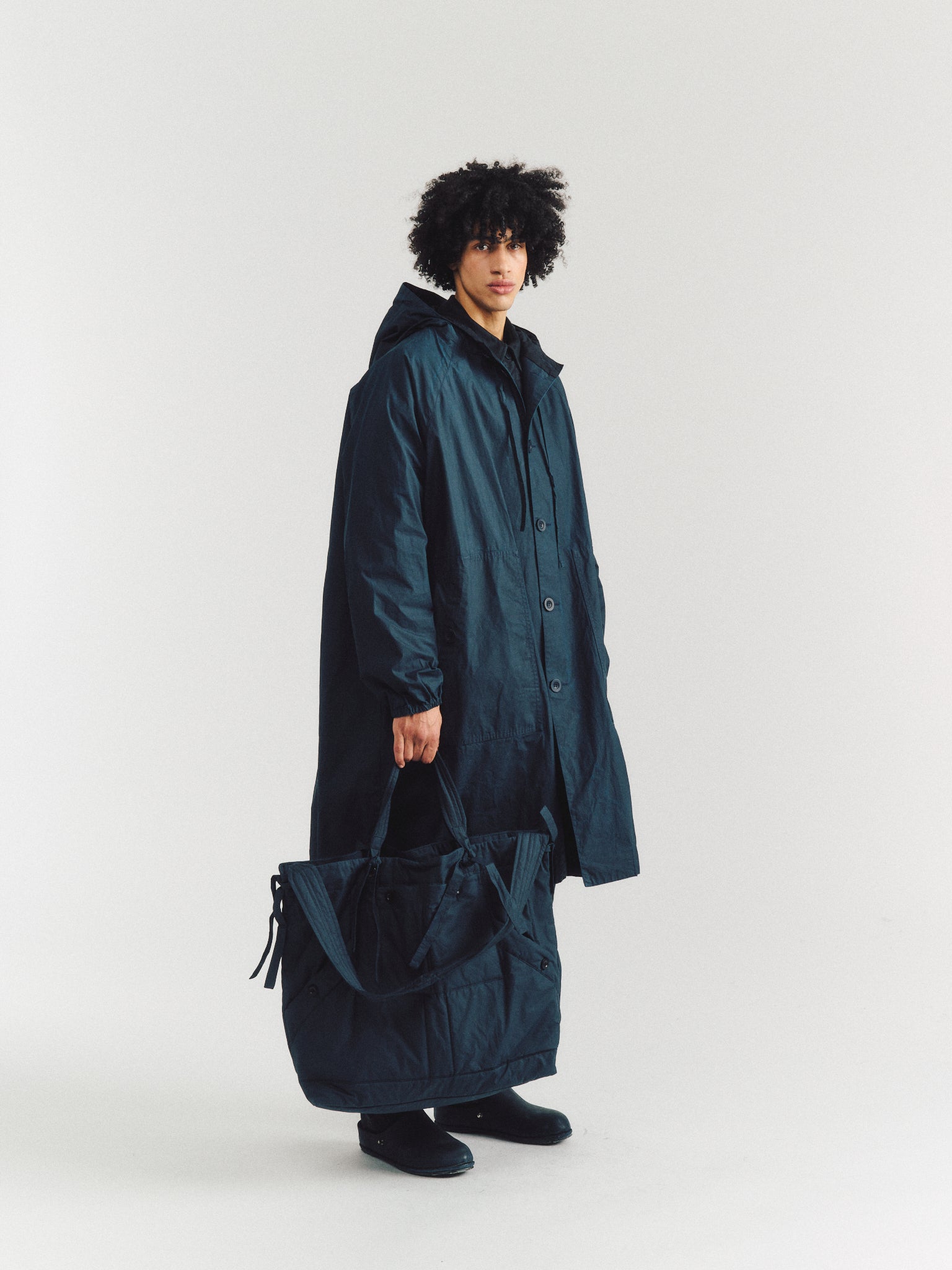 SAC CABAS MILI CARGO - PIGMENT WAX - NAVY