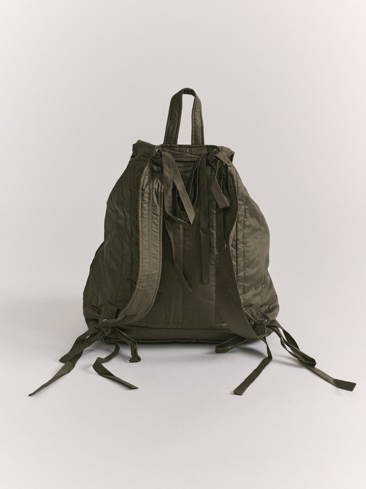 SAC À DOS MILI - LACQUED - OLIVE