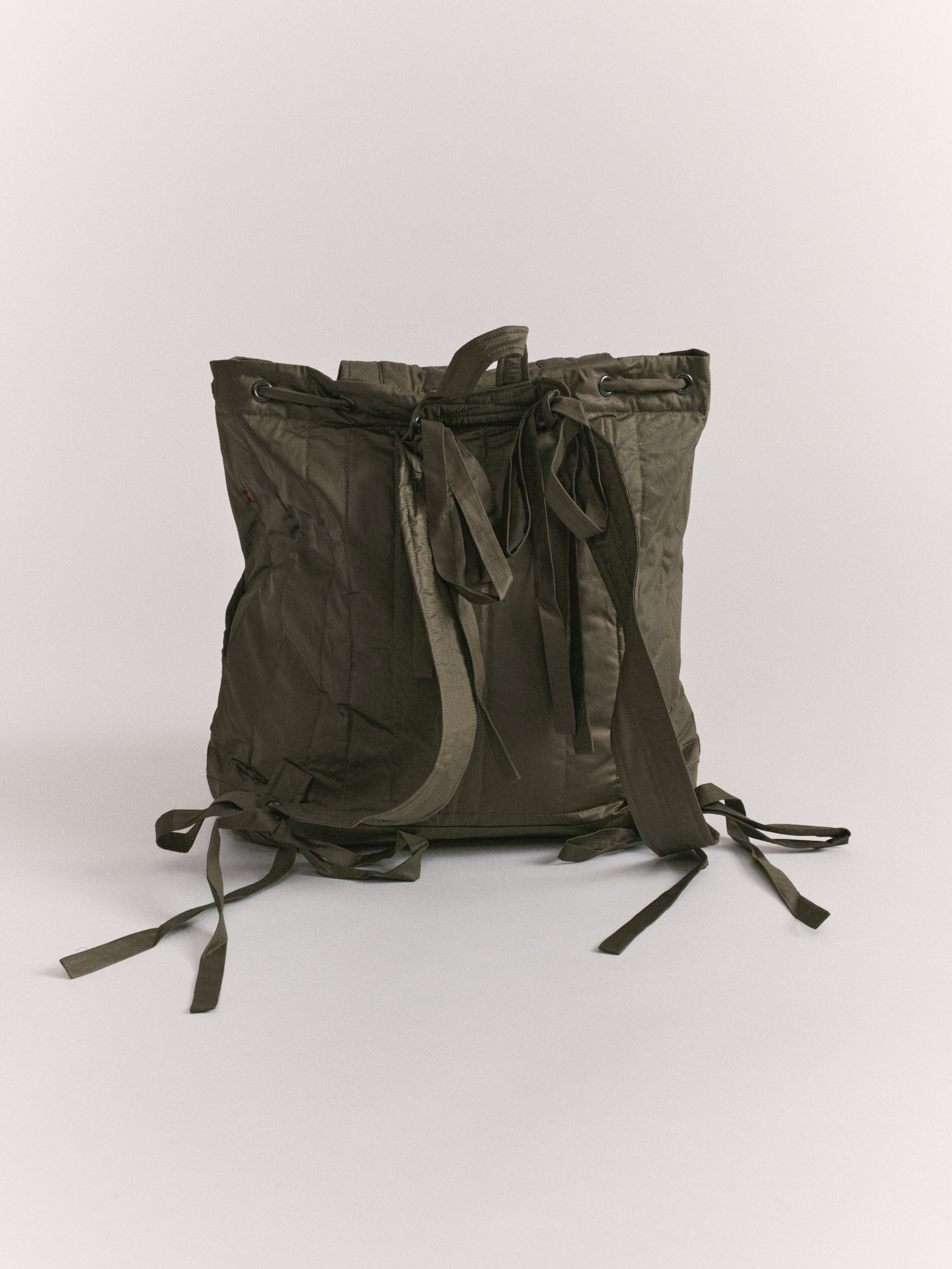 SAC À DOS MILI - LACQUED - OLIVE