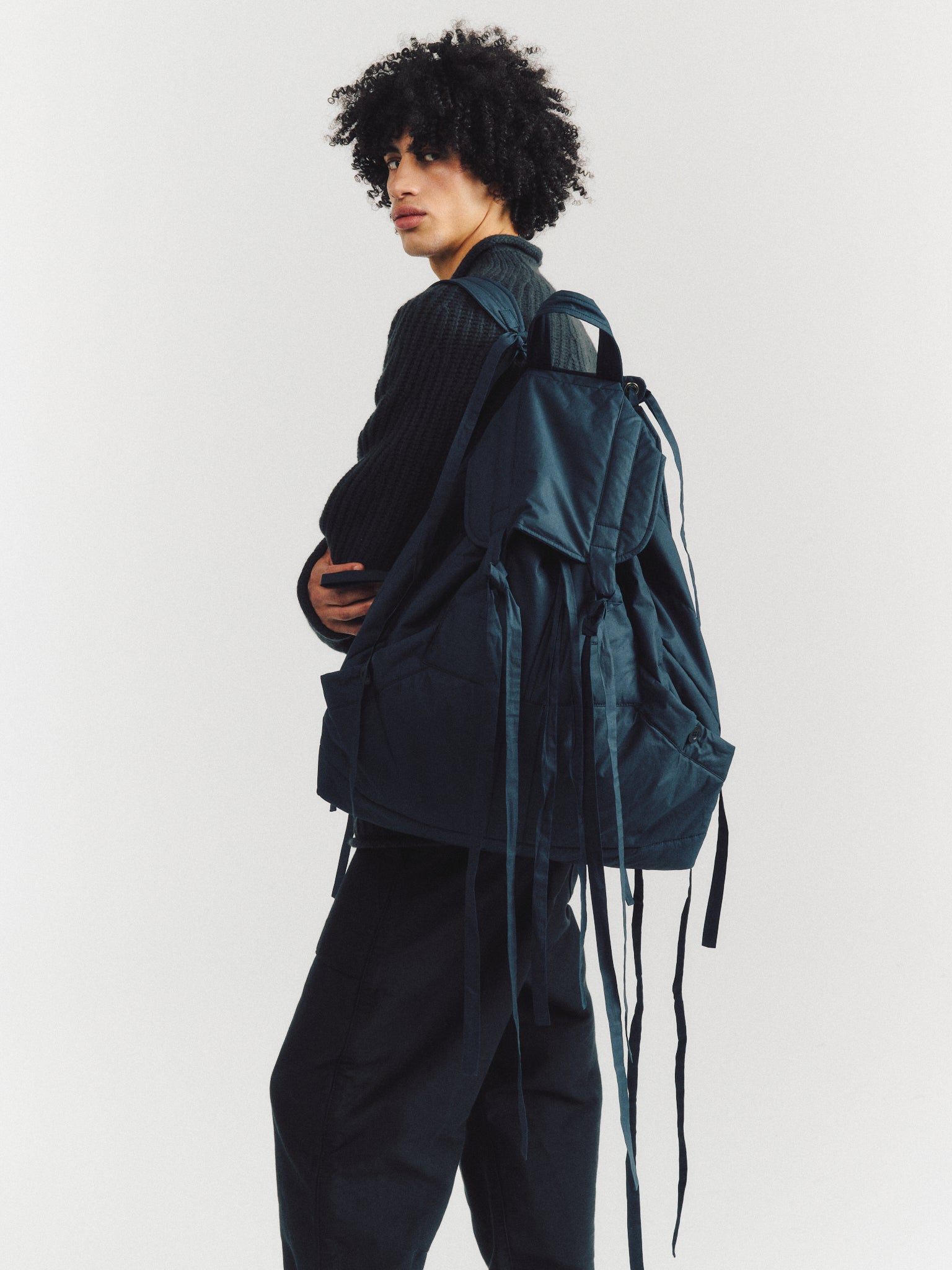 MILI BACKPACK - PIGMENT WAX - NAVY