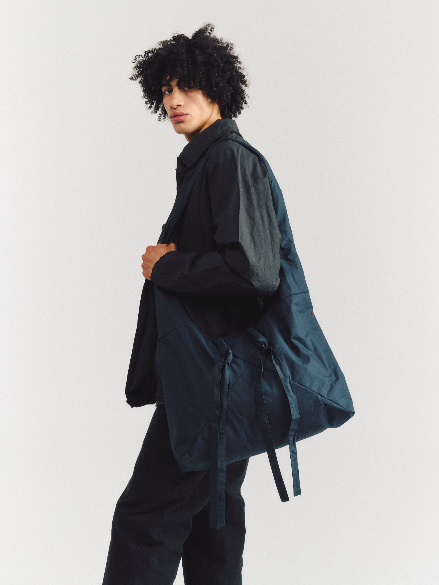 ORIGAMI BAG - PIGMENT WAX - NAVY