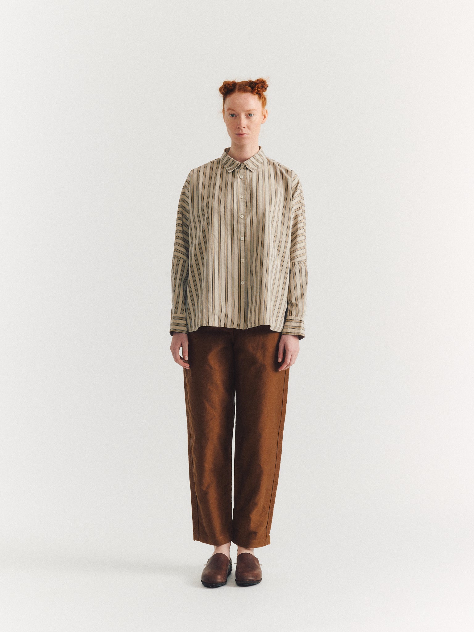 WAGA SHIRT - PAPER COT STRIPE - AS IS N°3