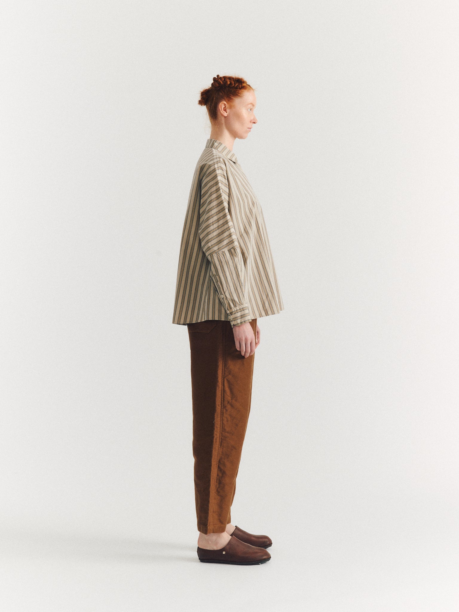 WAGA SHIRT - PAPER COT STRIPE - AS IS N°3