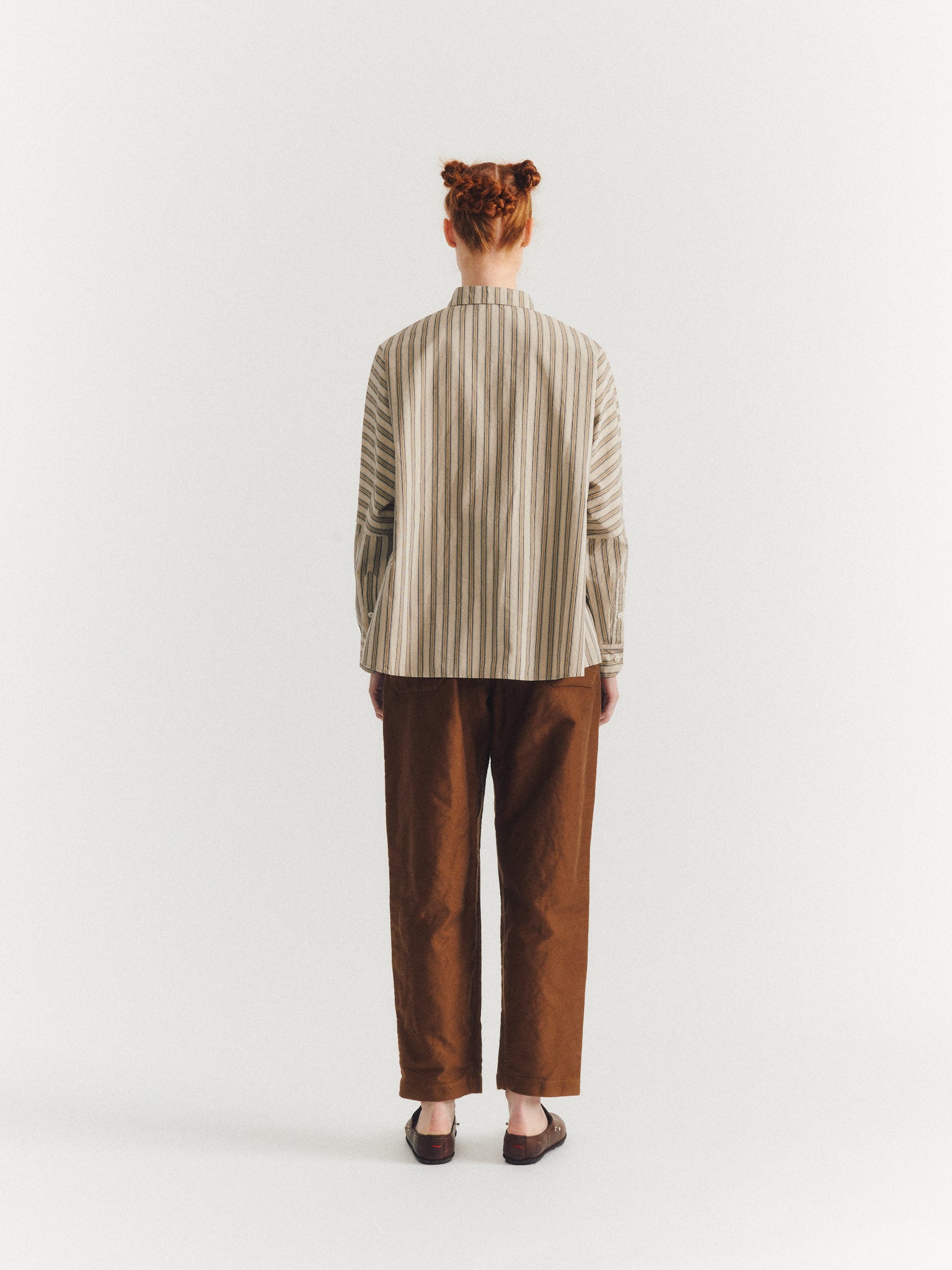WAGA SHIRT - PAPER COT STRIPE - AS IS N°3