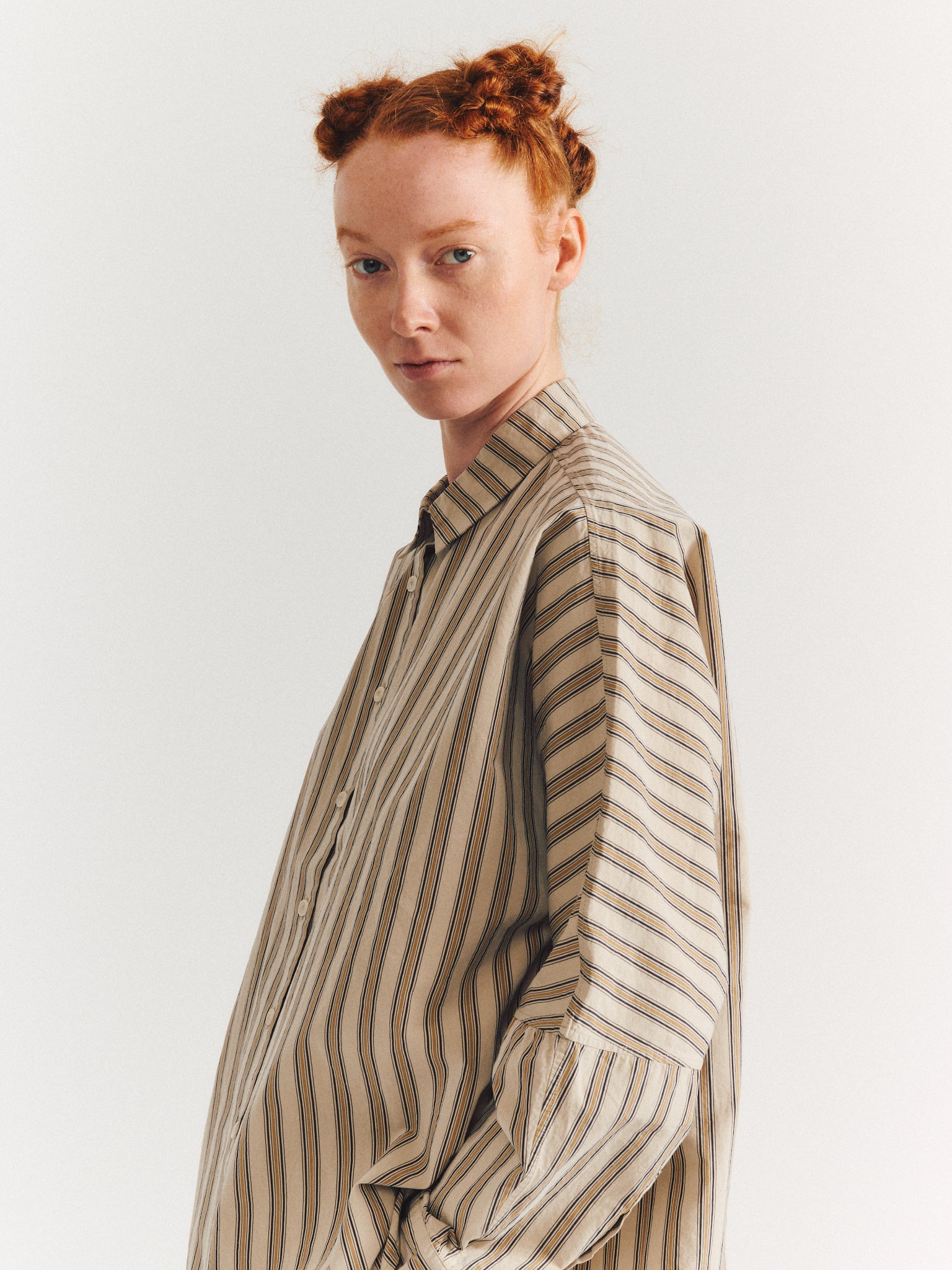 WAGA SHIRT - PAPER COT STRIPE - AS IS N°3