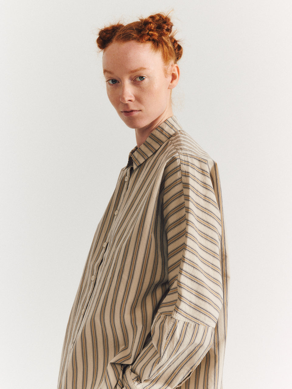 WAGA SHIRT - PAPER COT STRIPE - AS IS N°3