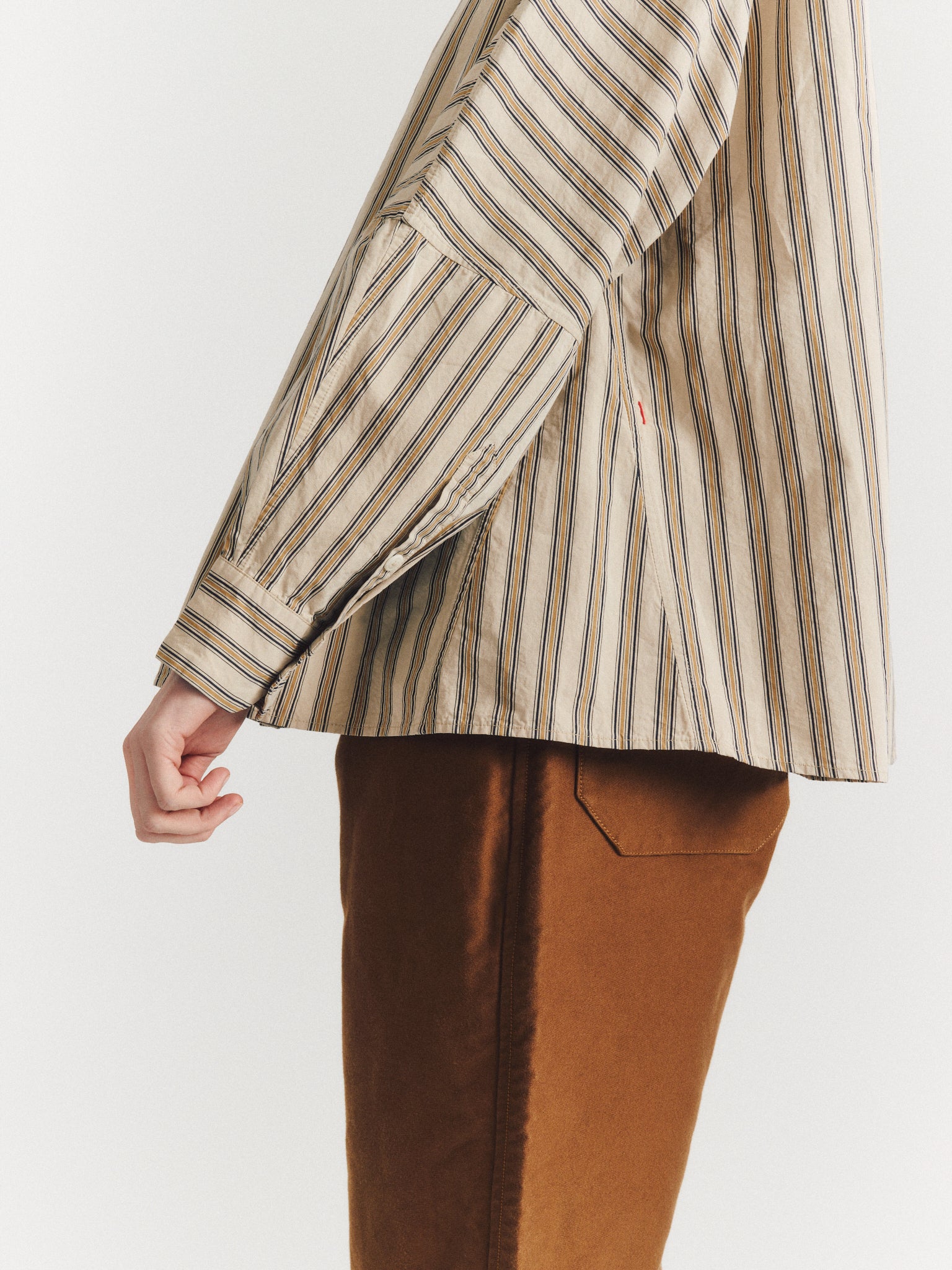 WAGA SHIRT - PAPER COT STRIPE - AS IS N°3