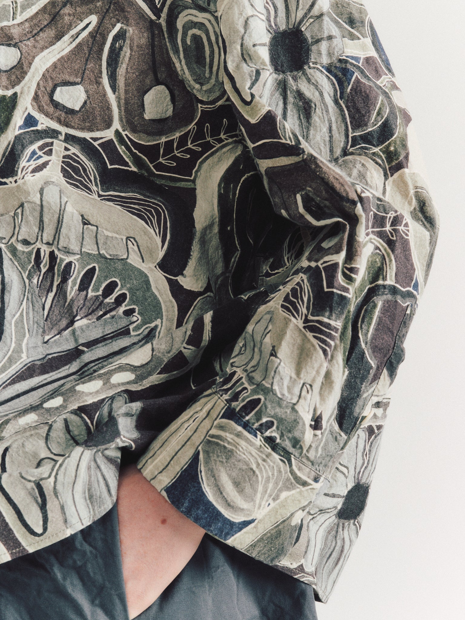 MANON SHIRT - PRINT - GREYS