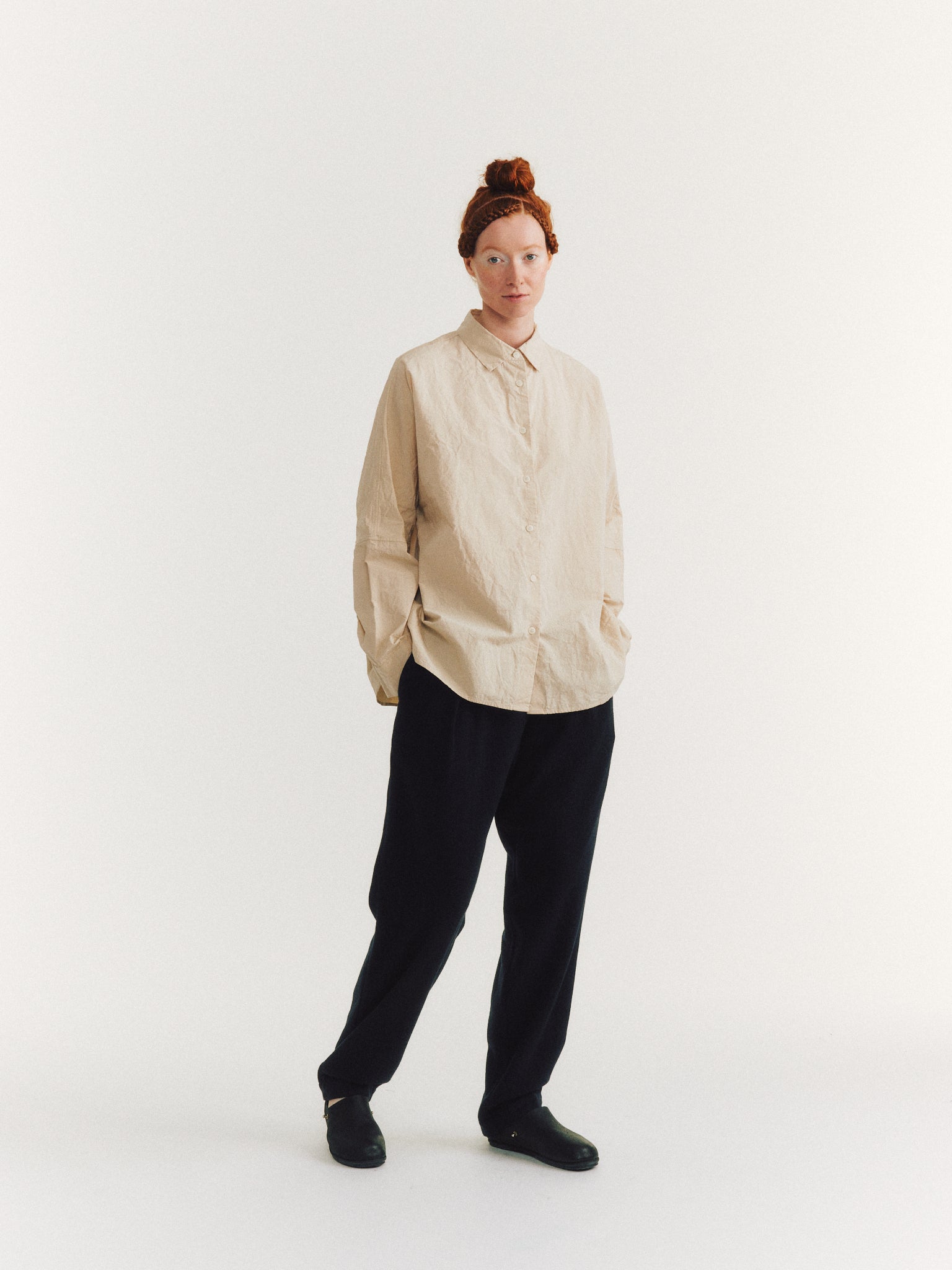 WAGA SHIRT - PAPER COT - OATMEAL