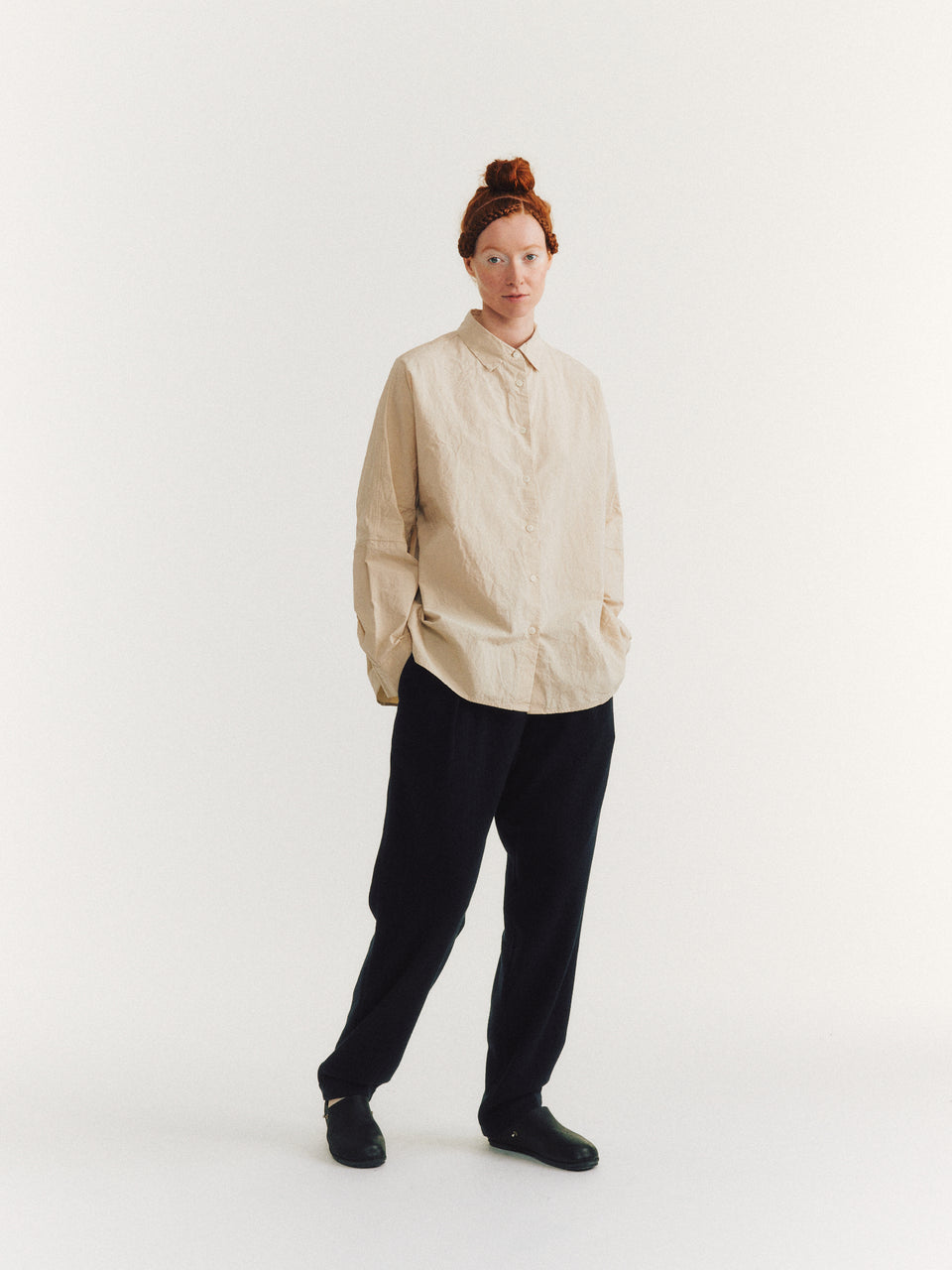 WAGA SHIRT - PAPER COT - OATMEAL