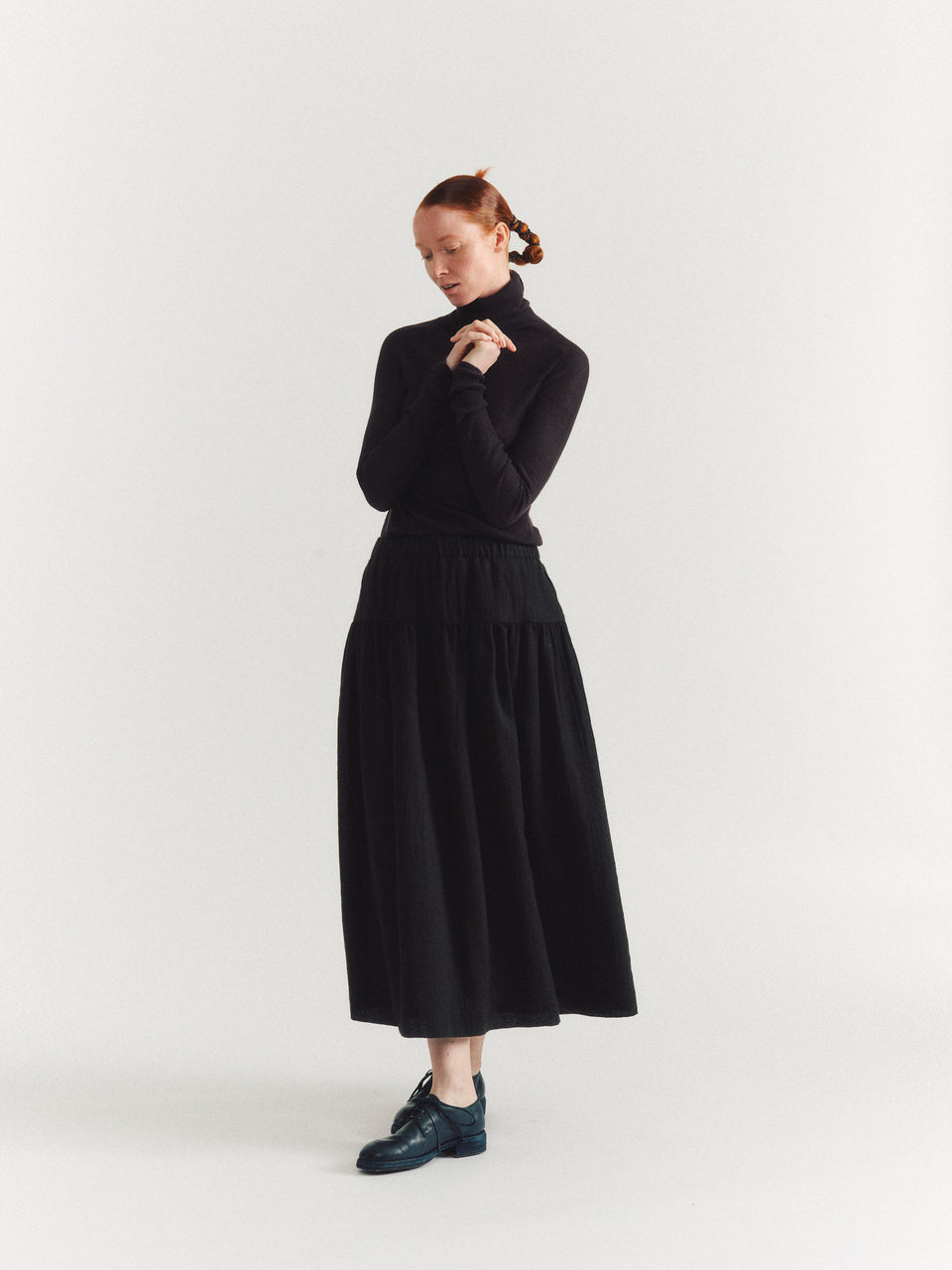 UPUP SKIRT - FOSCA - BLACK