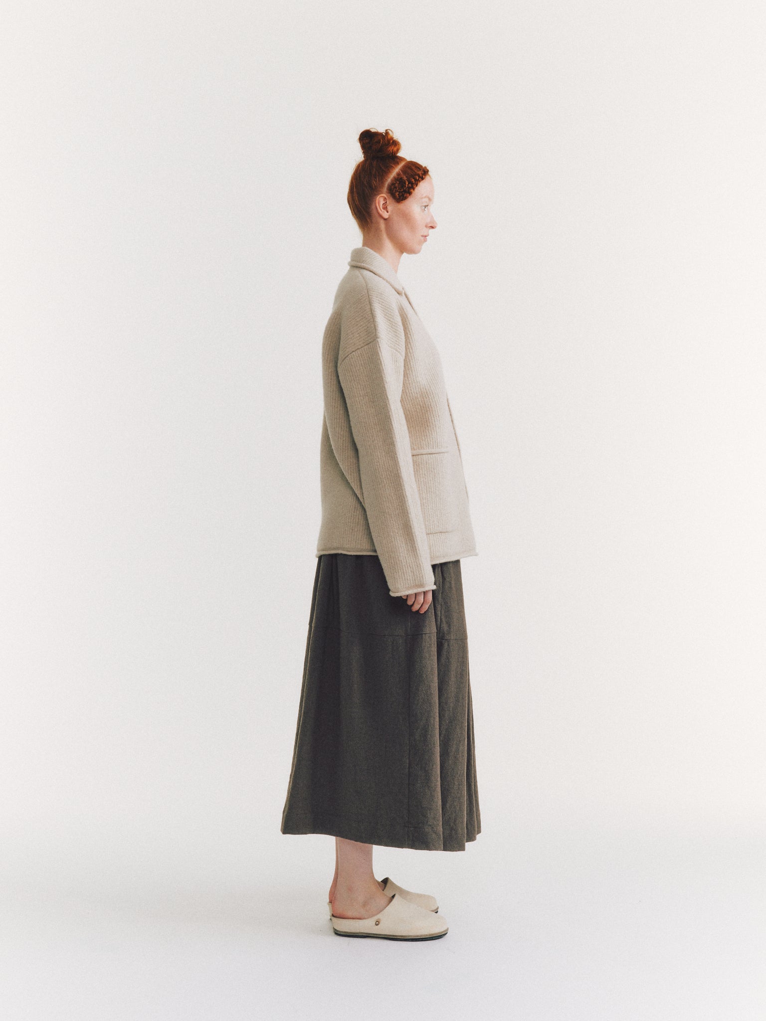 ROVE JACKET - WOOLY 1 - LIGHT GREY