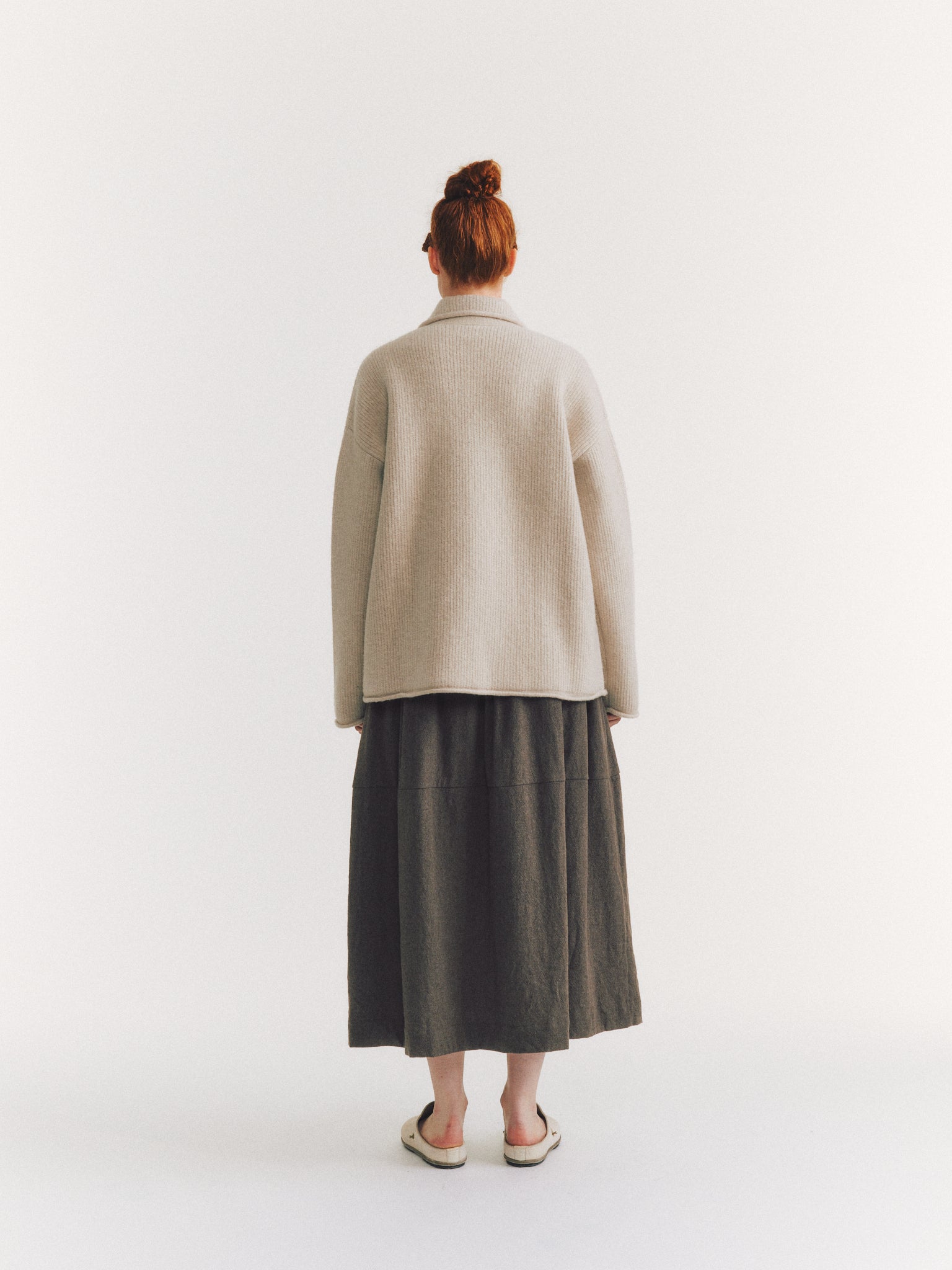 ROVE JACKET - WOOLY 1 - LIGHT GREY