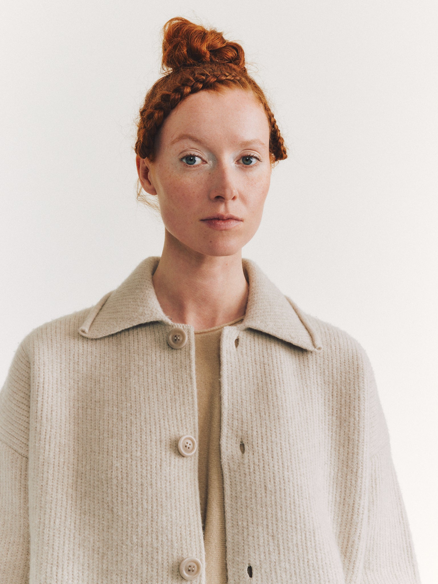ROVE JACKET - WOOLY 1 - LIGHT GREY