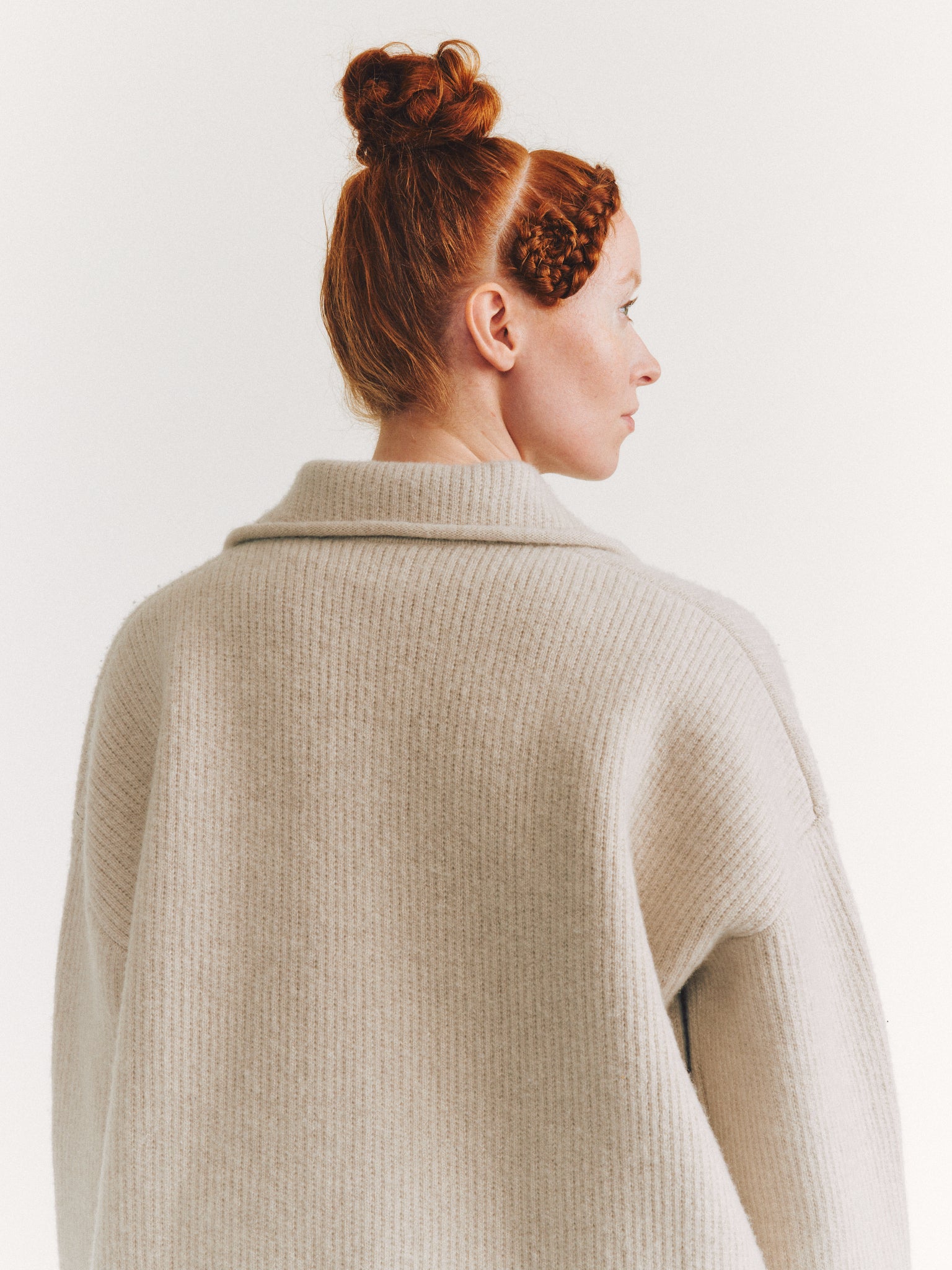 ROVE JACKET - WOOLY 1 - LIGHT GREY