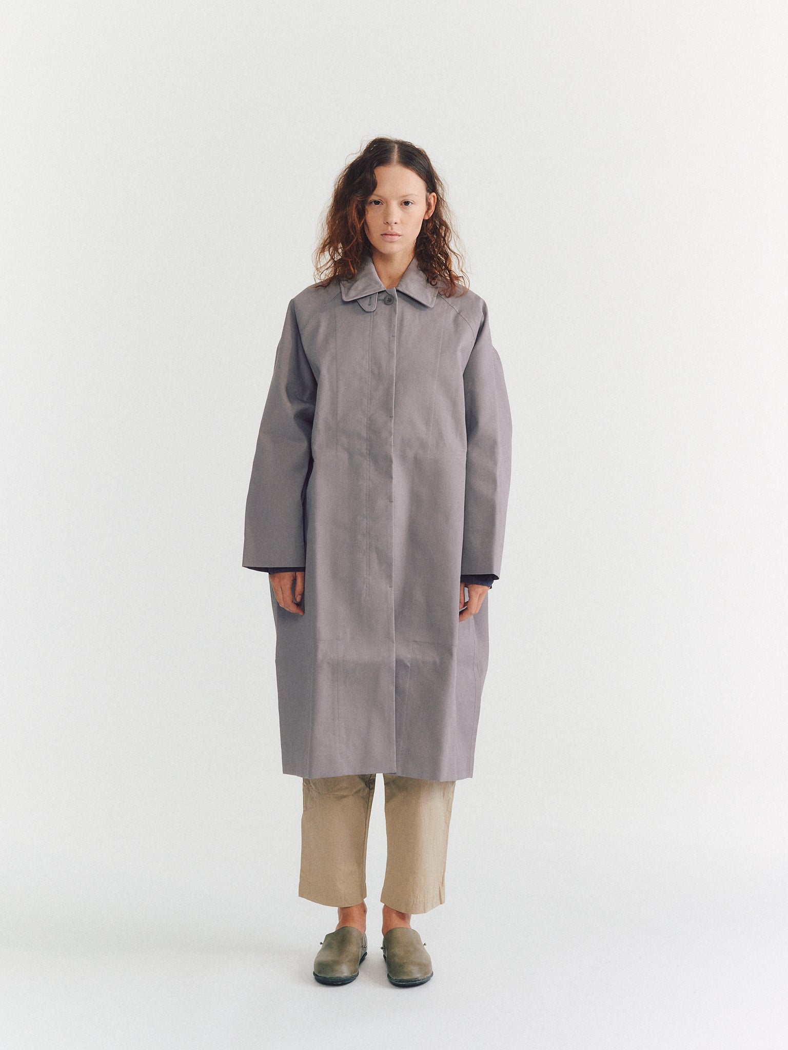 CARLYLE TRENCH - MAC - GREY
