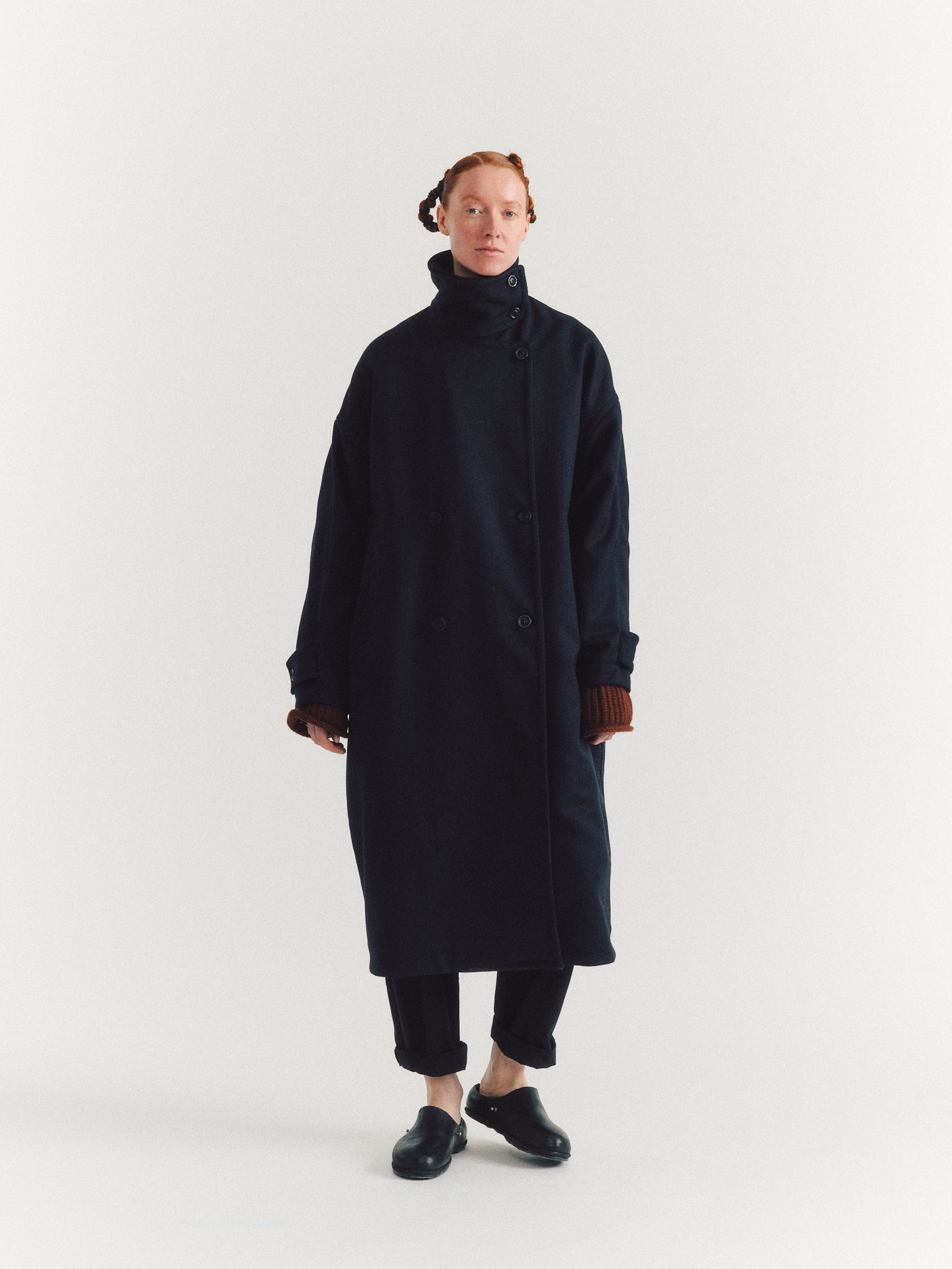 MANON COAT - MOOLY - NAVY