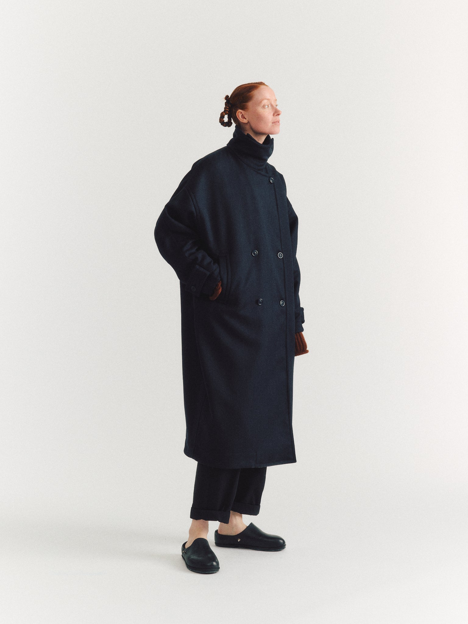 MANON COAT - MOOLY - NAVY