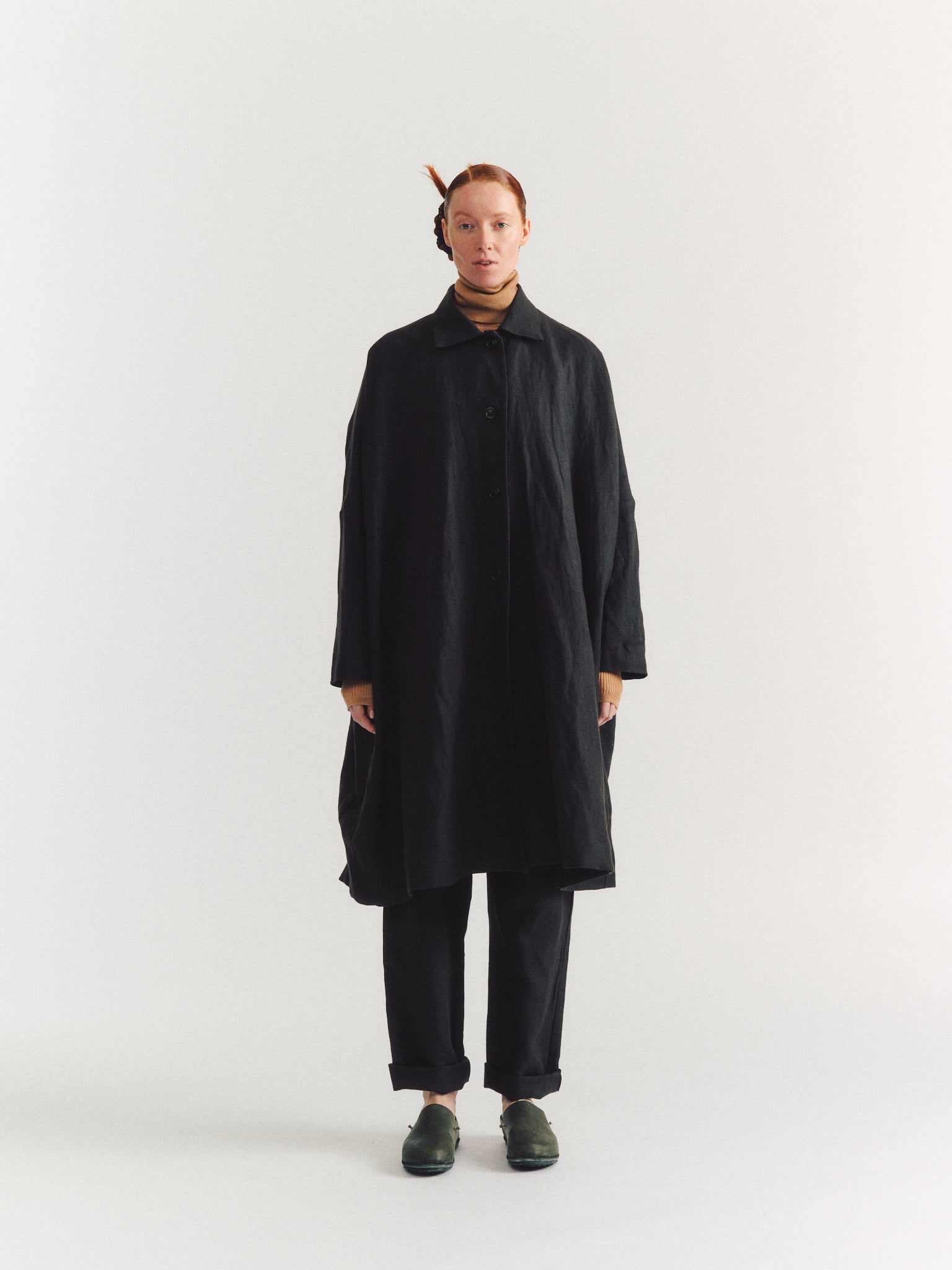 ATOMLESS COAT - BAT - DARK BROWN