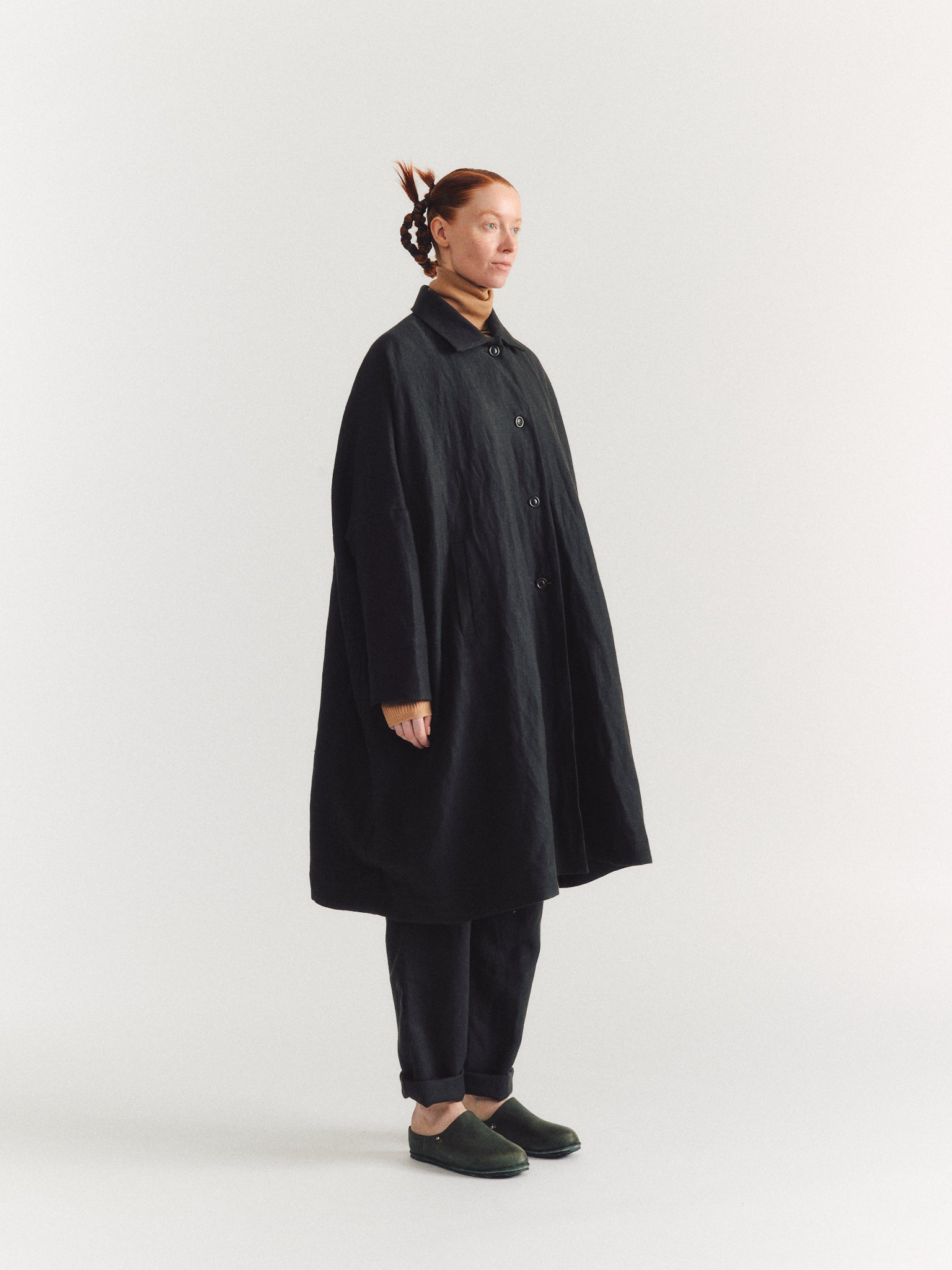 ATOMLESS COAT - BAT - DARK BROWN