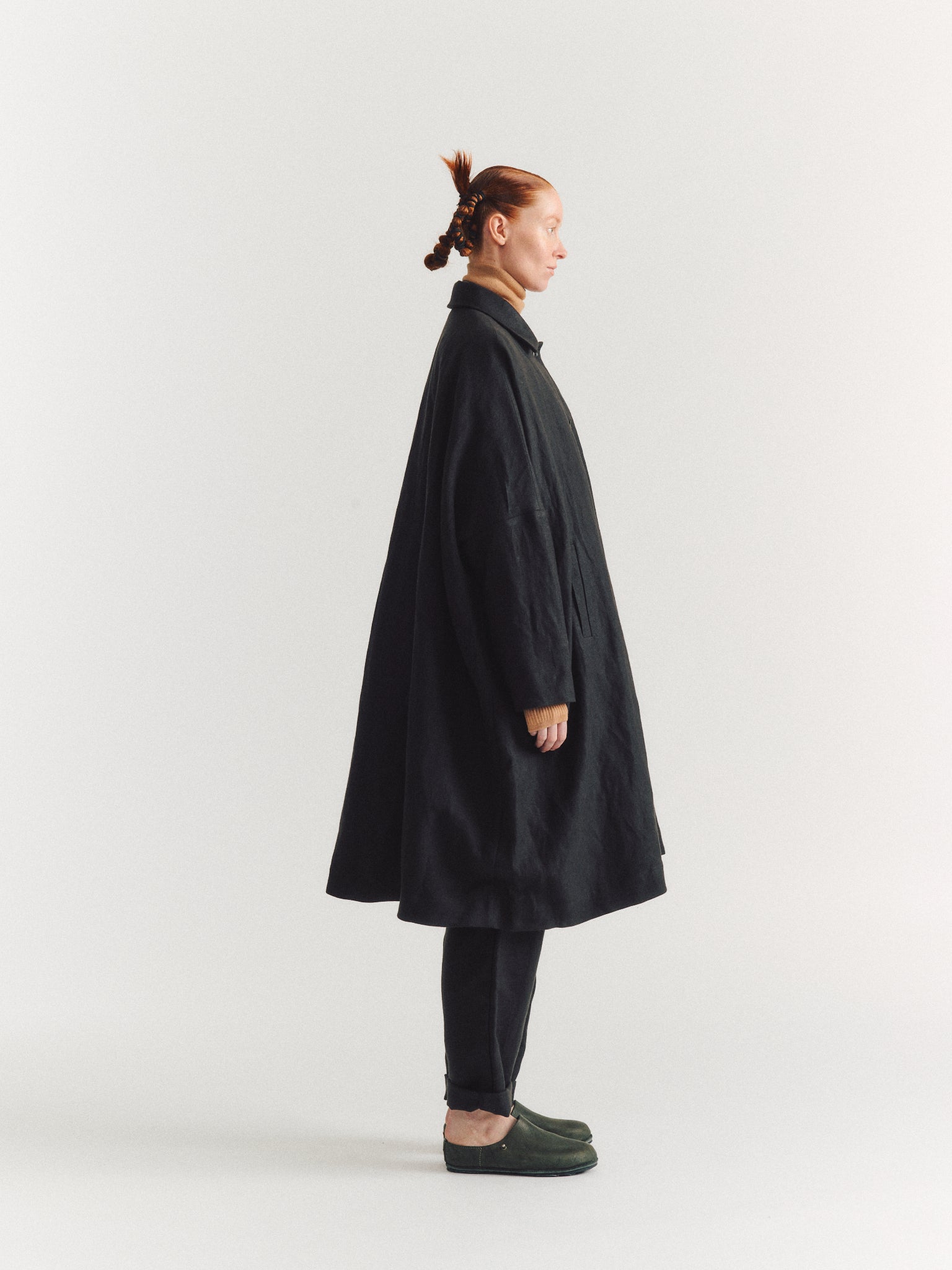 ATOMLESS COAT - BAT - DARK BROWN