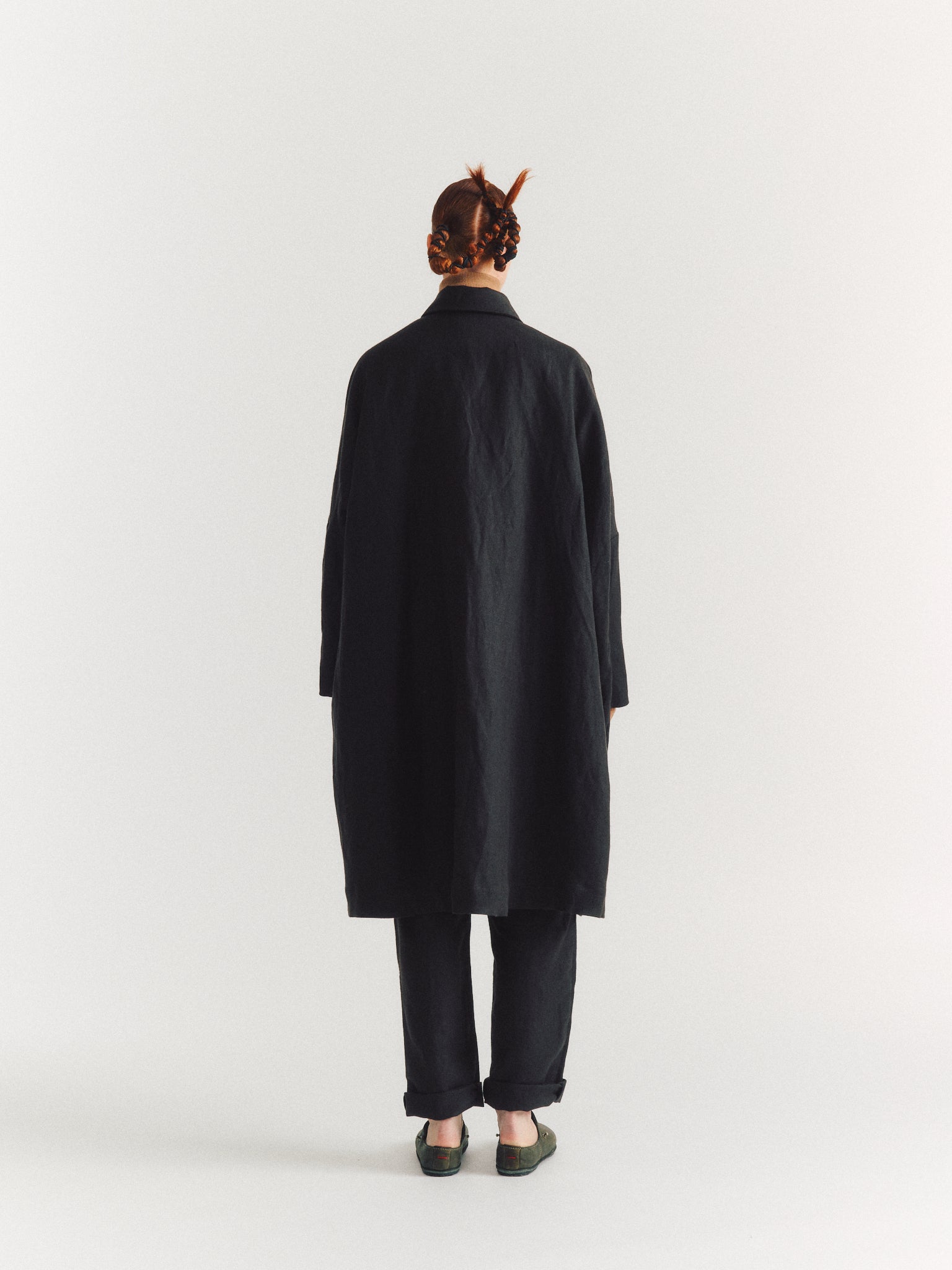 ATOMLESS COAT - BAT - DARK BROWN