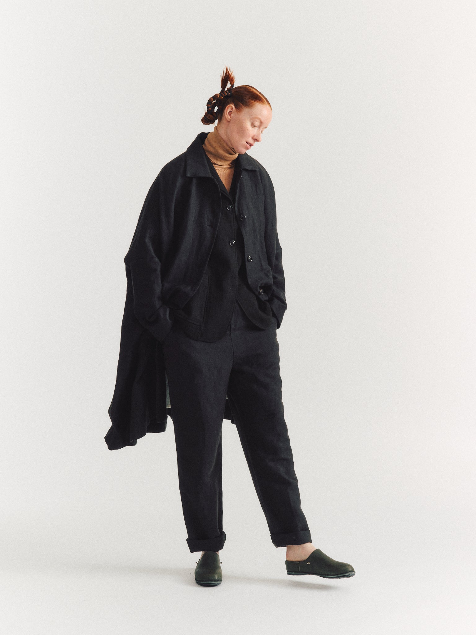 ATOMLESS COAT - BAT - DARK BROWN