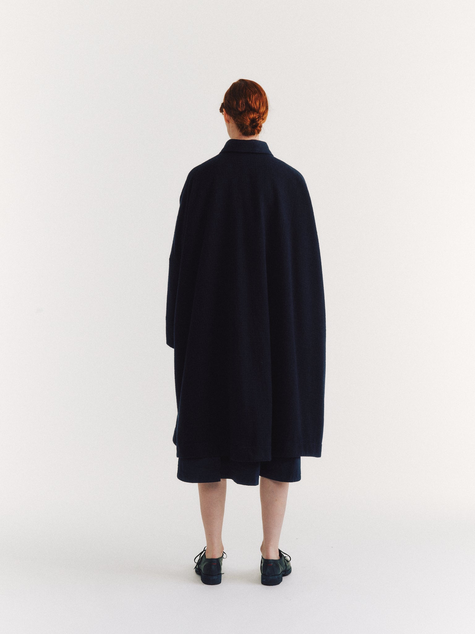 ATOMLESS COAT - PIN CHECK - BLUE CHECK