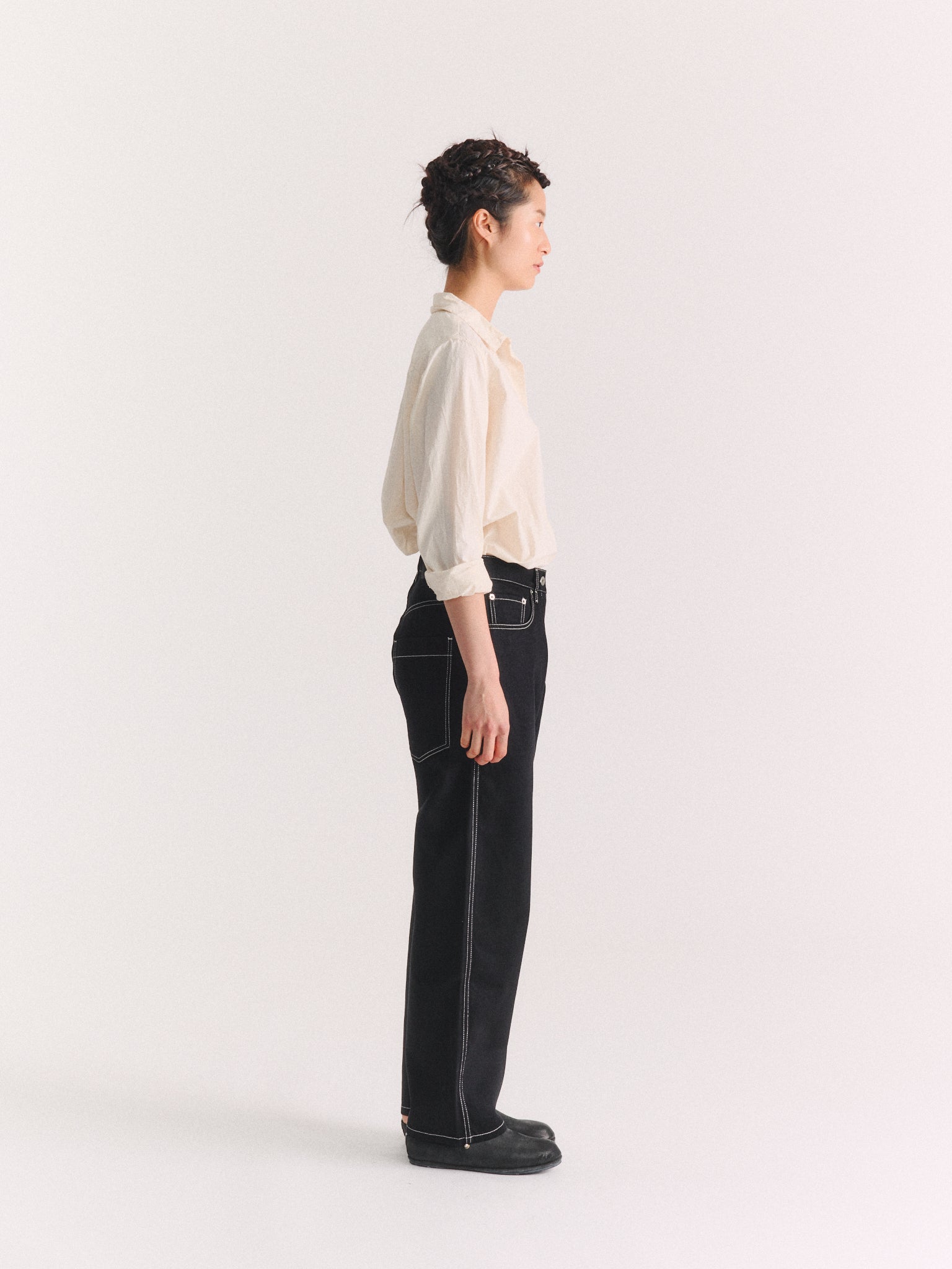 PAULO PANTALON - JEAN - NOIR