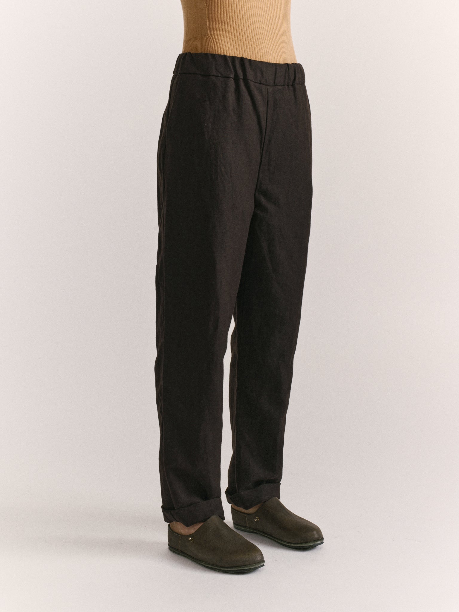 LONG CHASSE PANT - BAT - DARK BROWN