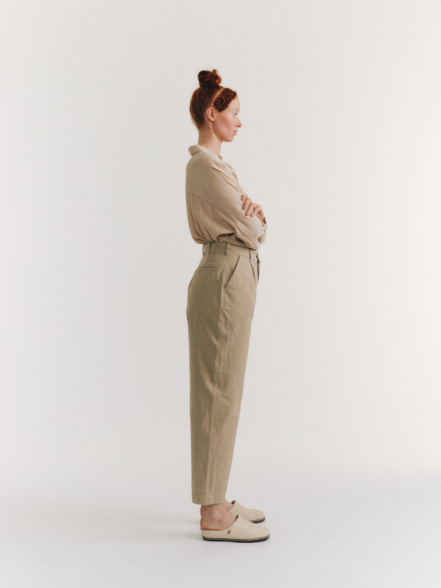 PANTALON MILI HIROSHI - DOUBLE COT - AVOINE