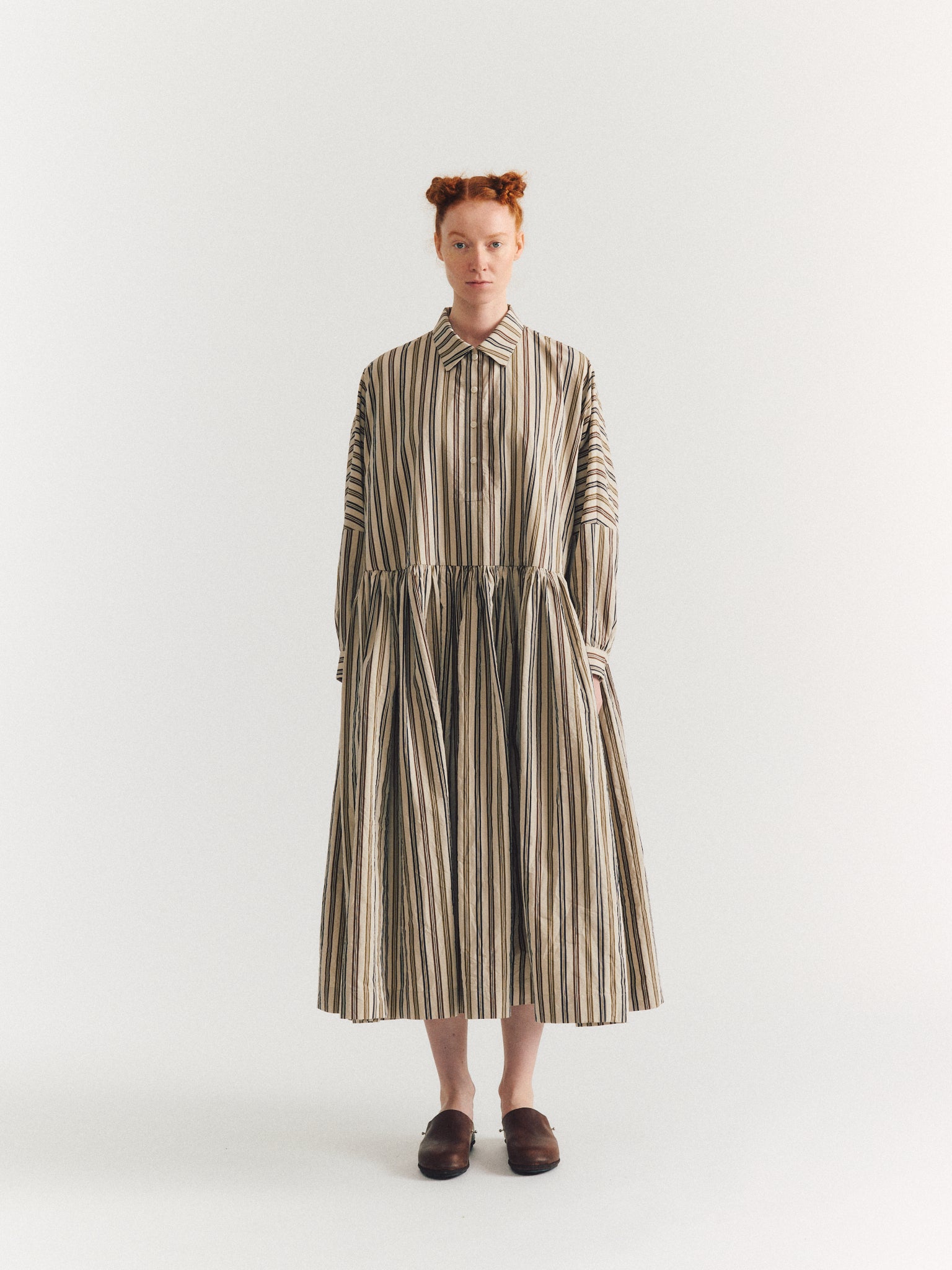 SAINT ROCH DRESS - PAPER COT STRIPE - AS IS N°4