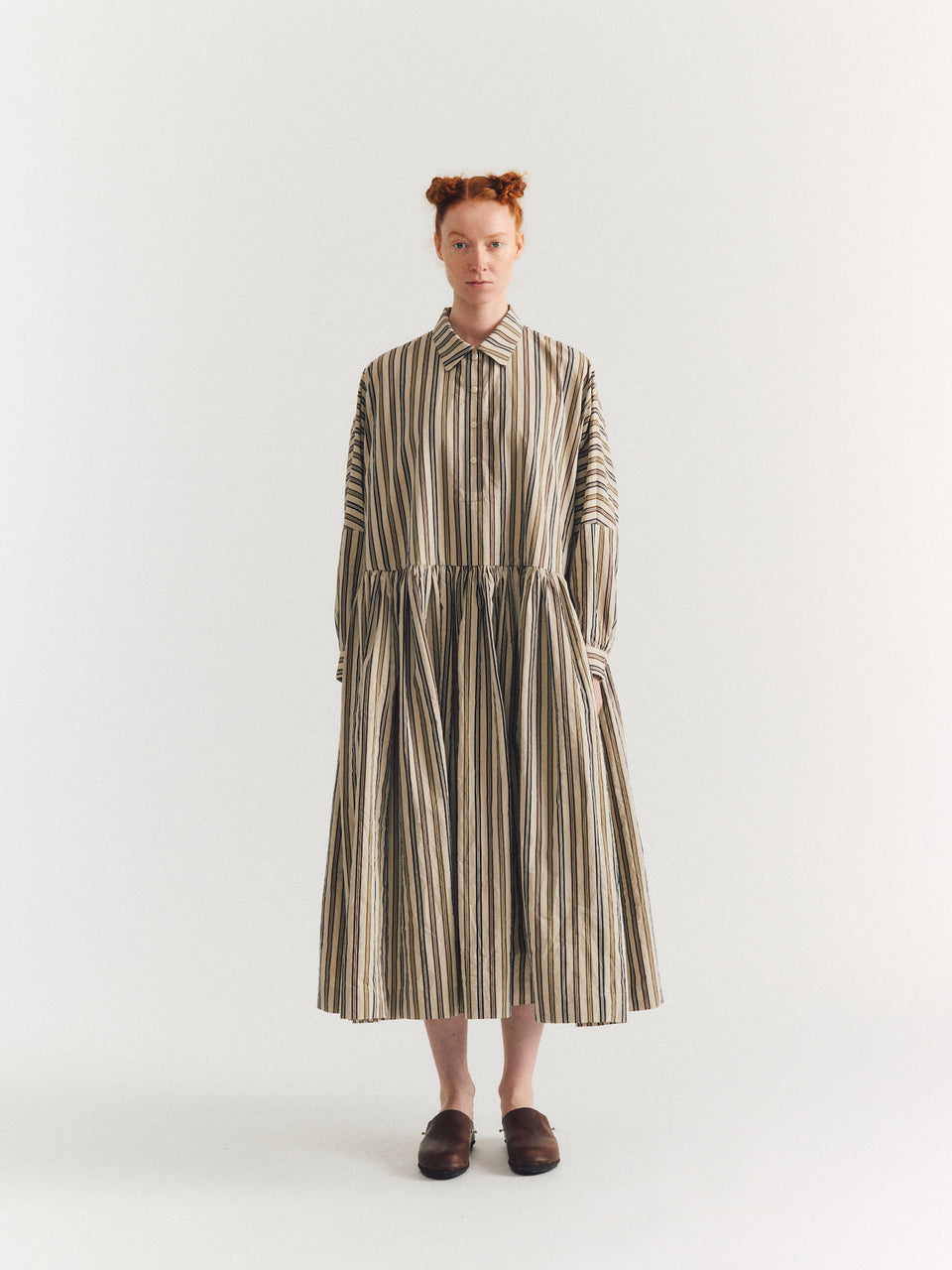 SAINT ROCH DRESS - PAPER COT STRIPE - AS IS N°4
