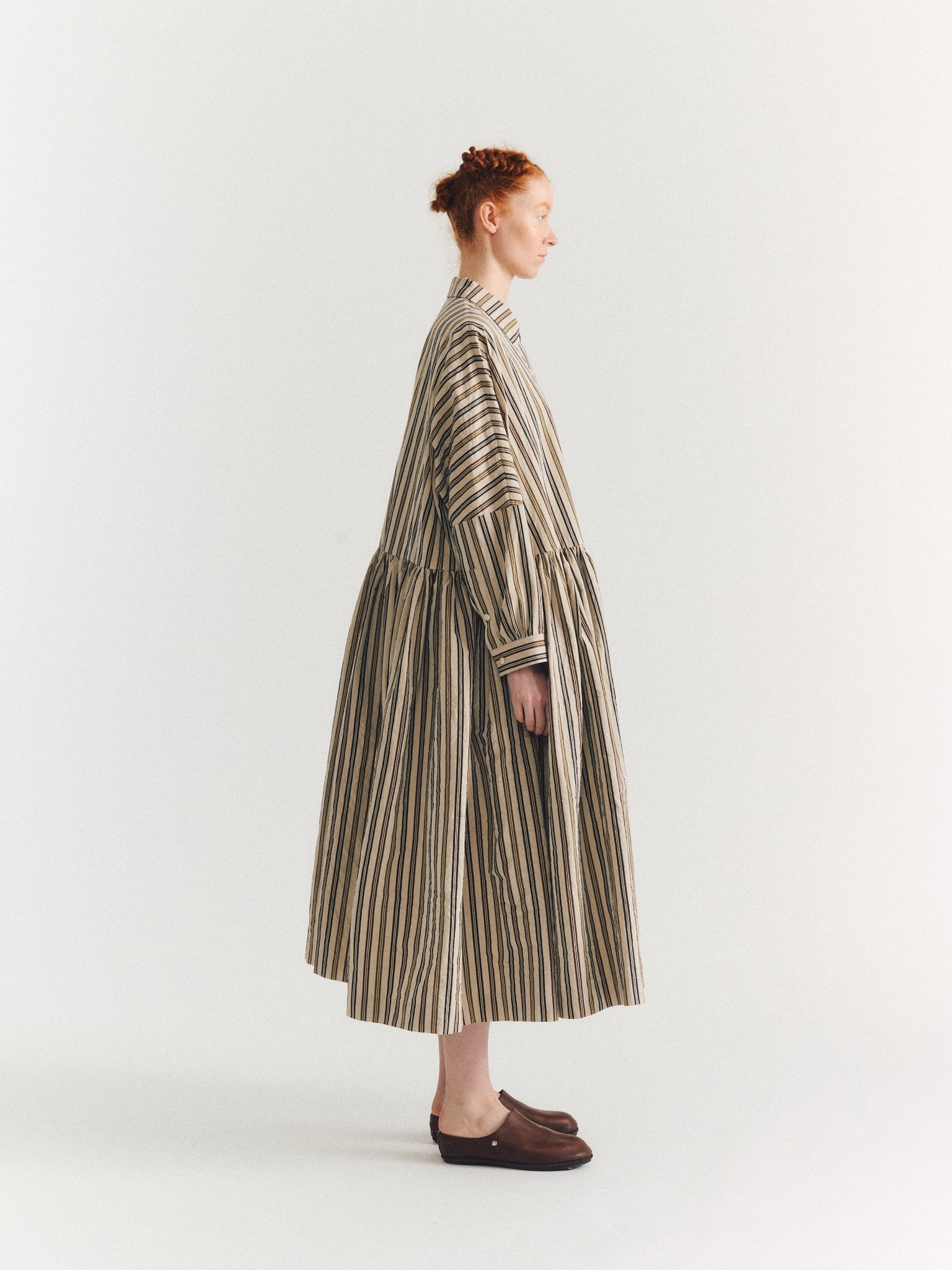 SAINT ROCH DRESS - PAPER COT STRIPE - AS IS N°4