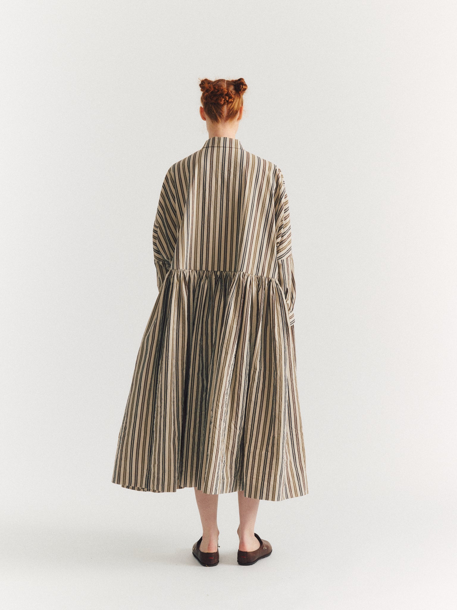 SAINT ROCH DRESS - PAPER COT STRIPE - AS IS N°4