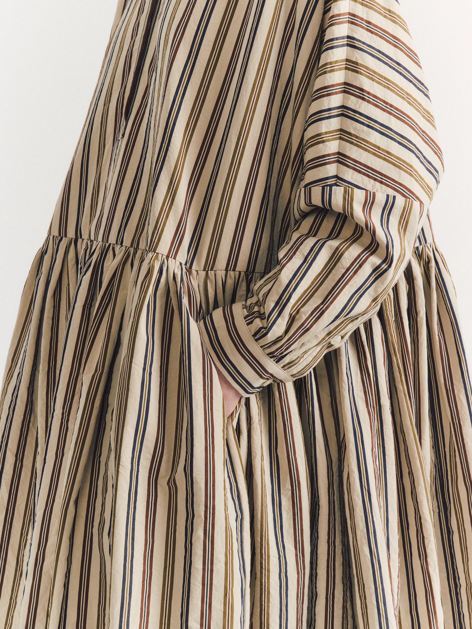 SAINT ROCH DRESS - PAPER COT STRIPE - AS IS N°4