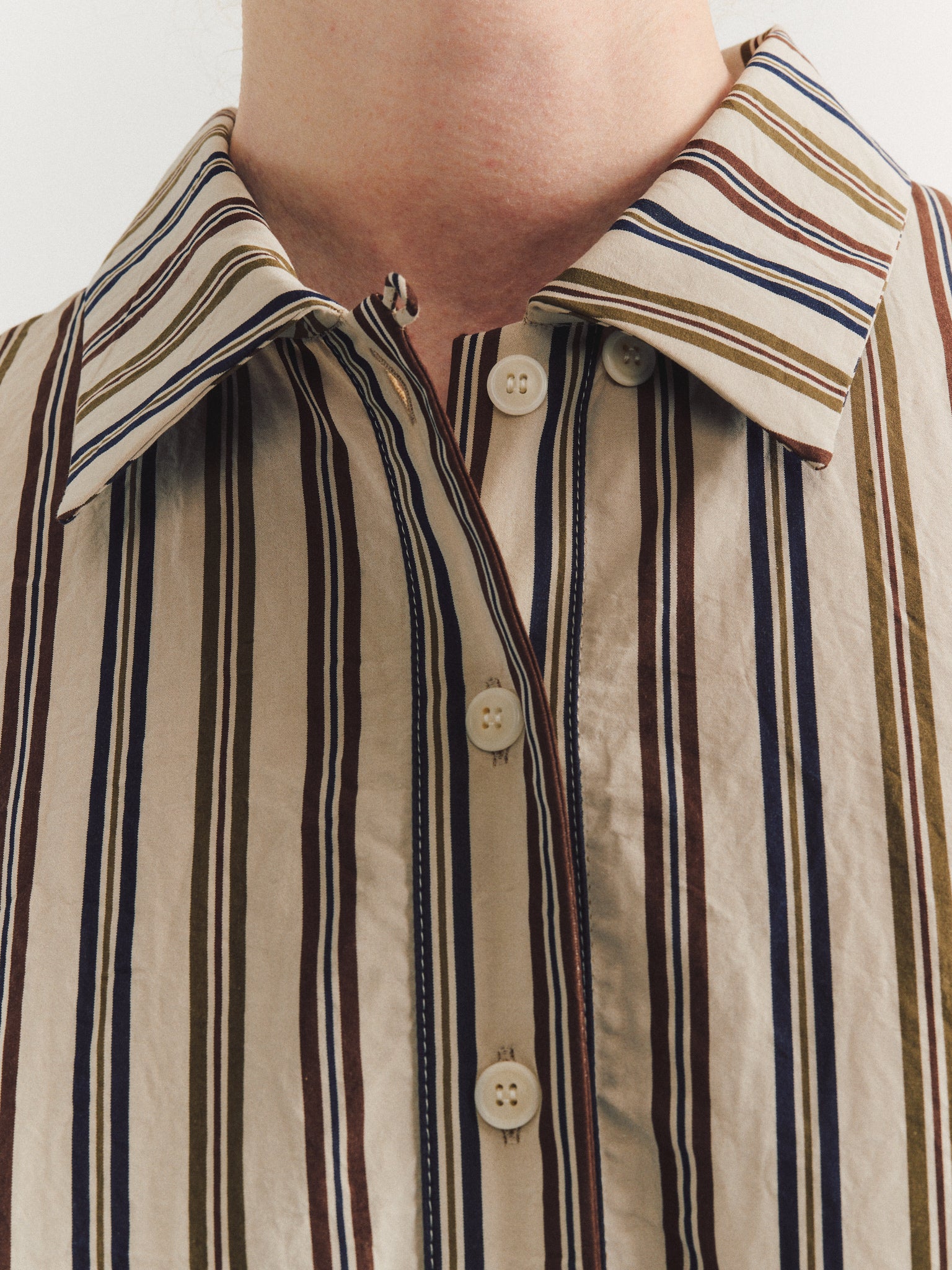 SAINT ROCH DRESS - PAPER COT STRIPE - AS IS N°4