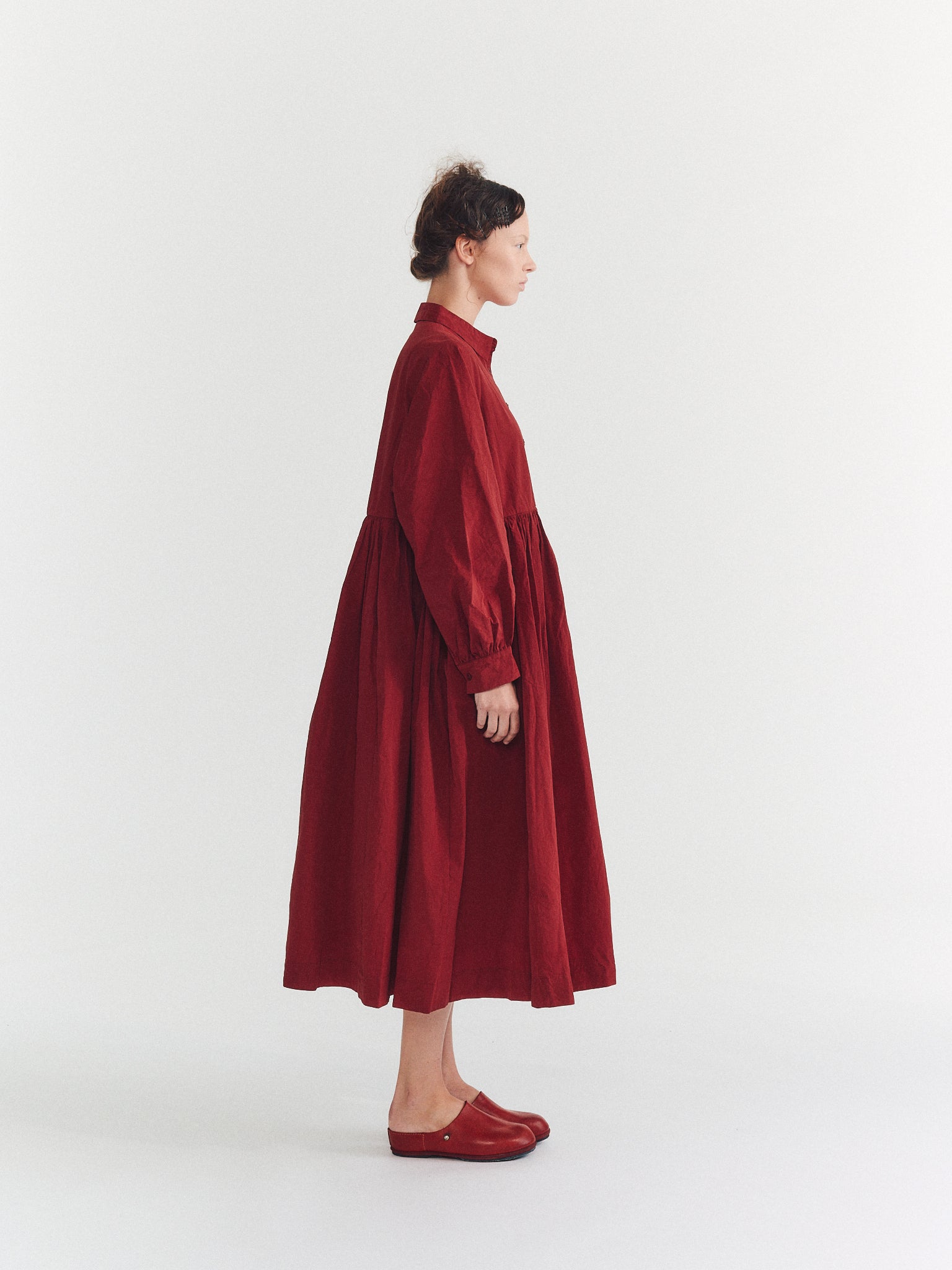 ETHAL DRESS - PAPER COT - RUSTY