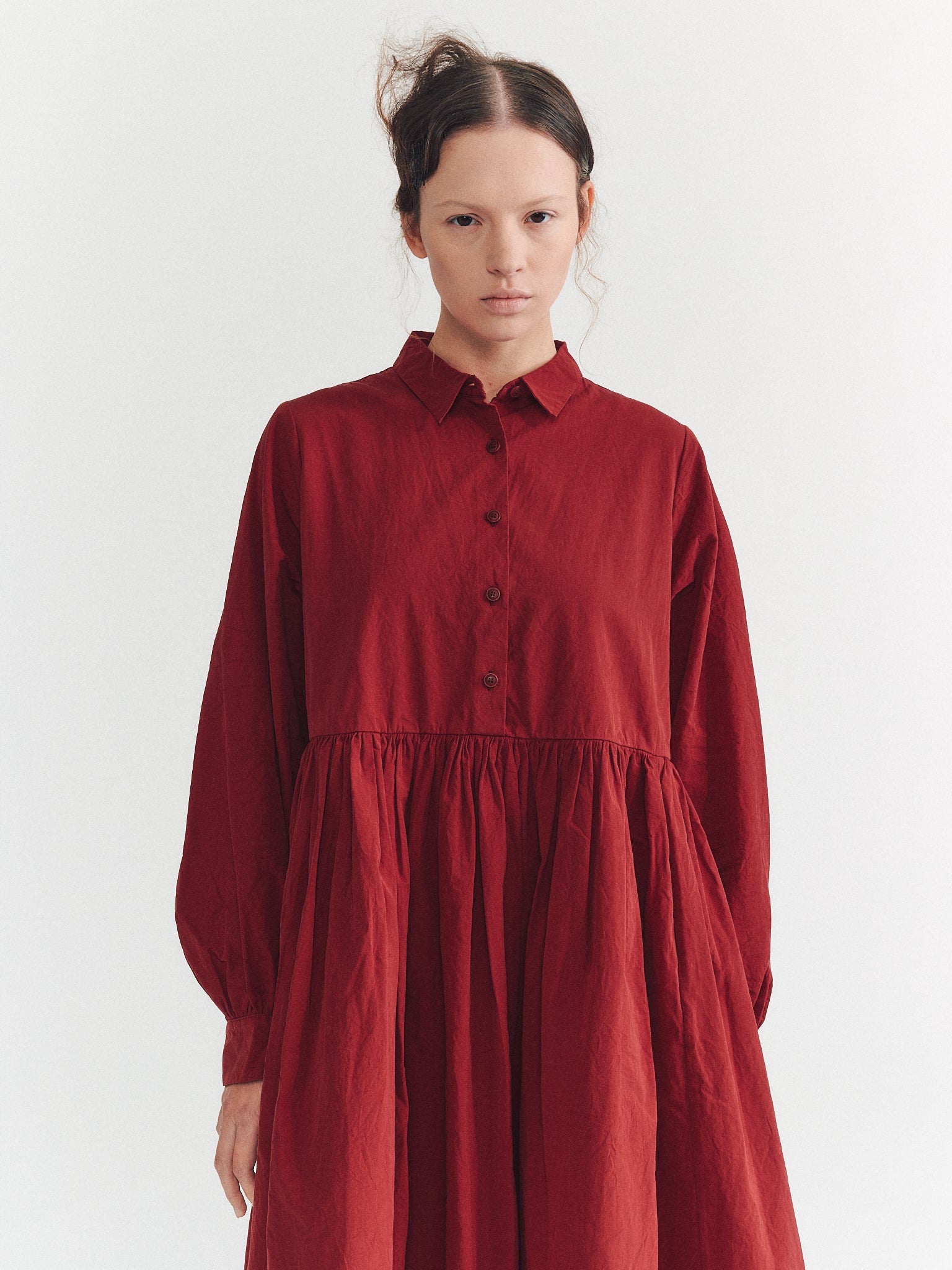 ETHAL DRESS - PAPER COT - RUSTY