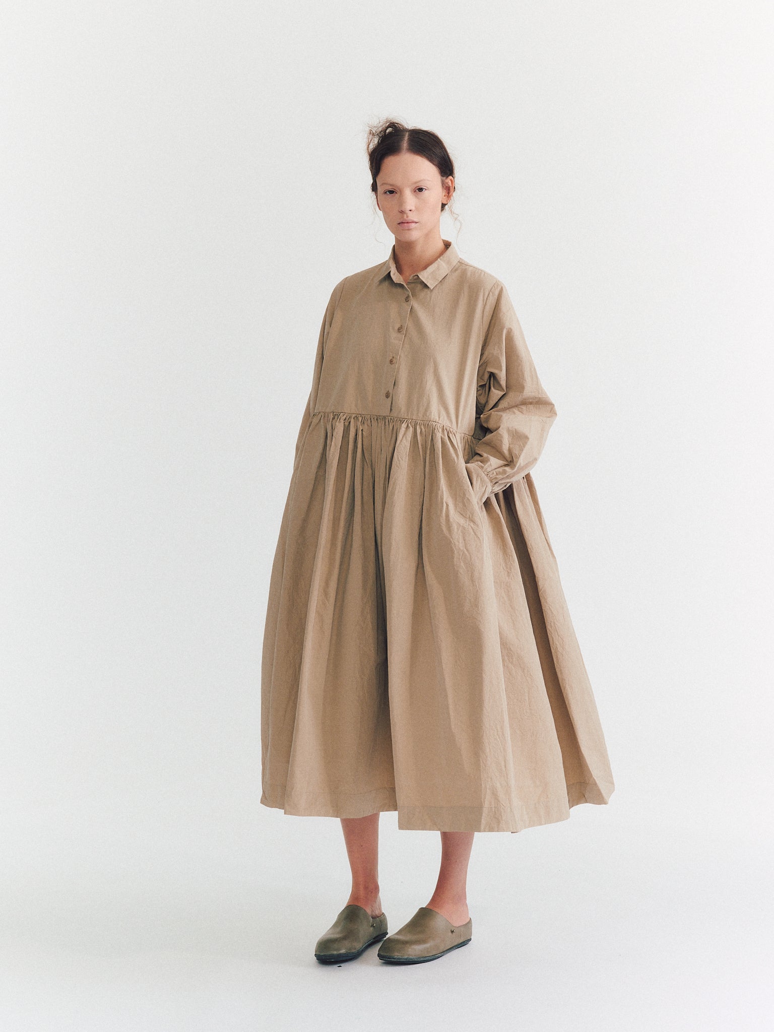 ETHAL DRESS - PAPER COT - OATMEAL