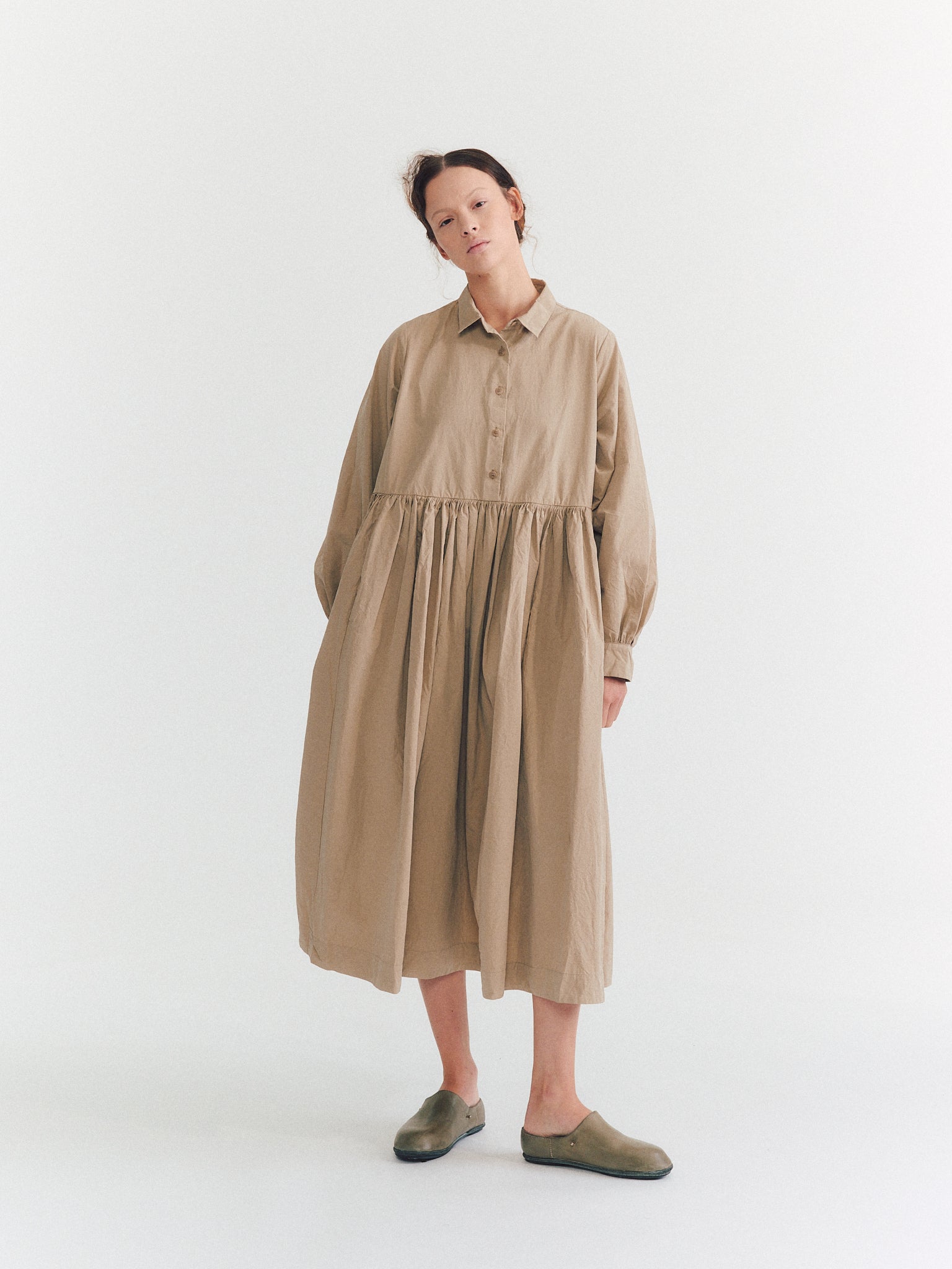 ETHAL DRESS - PAPER COT - OATMEAL