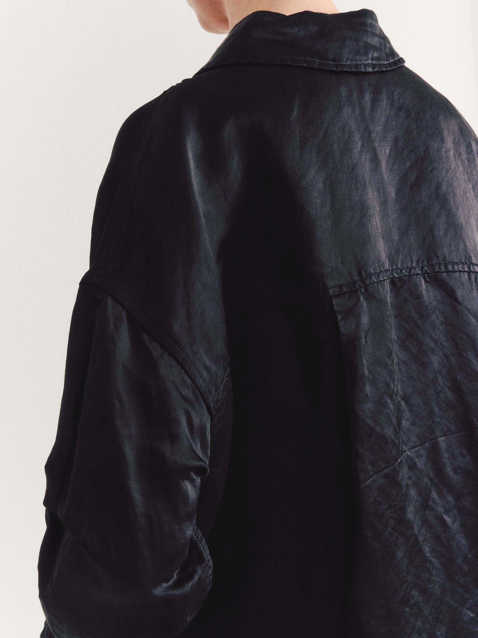 JULIETTE JACKET - H SATIN - NIGHT