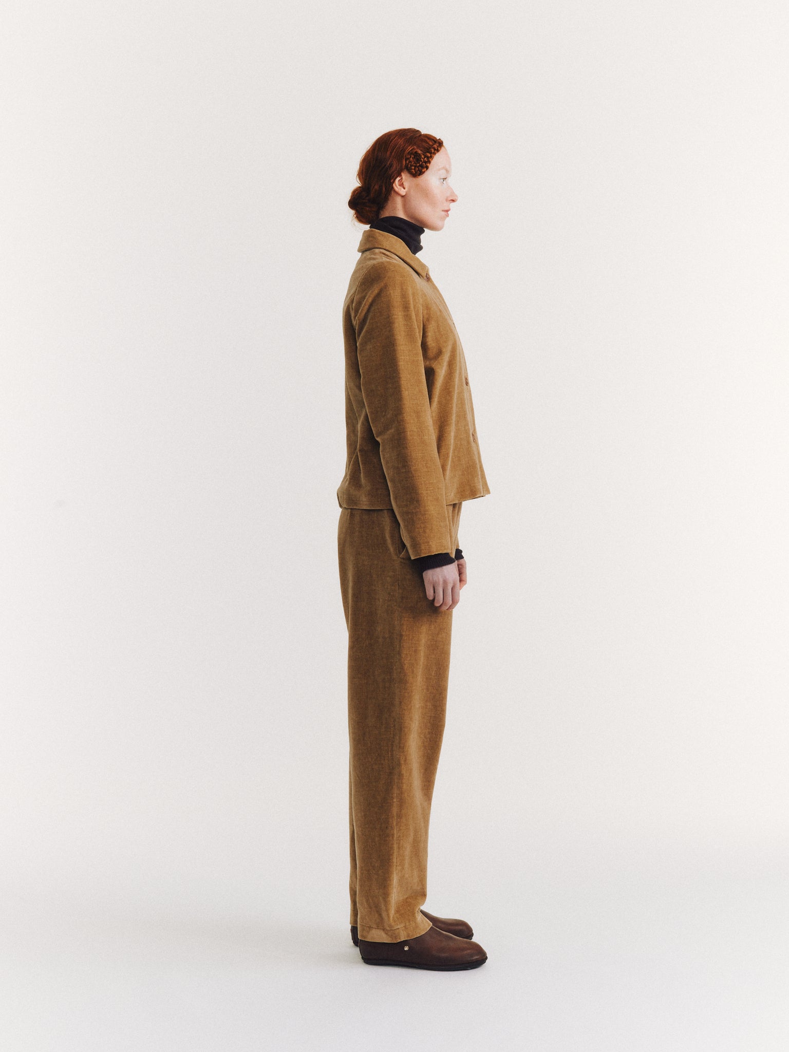 PWET JACKET - L VELVET - OCRA