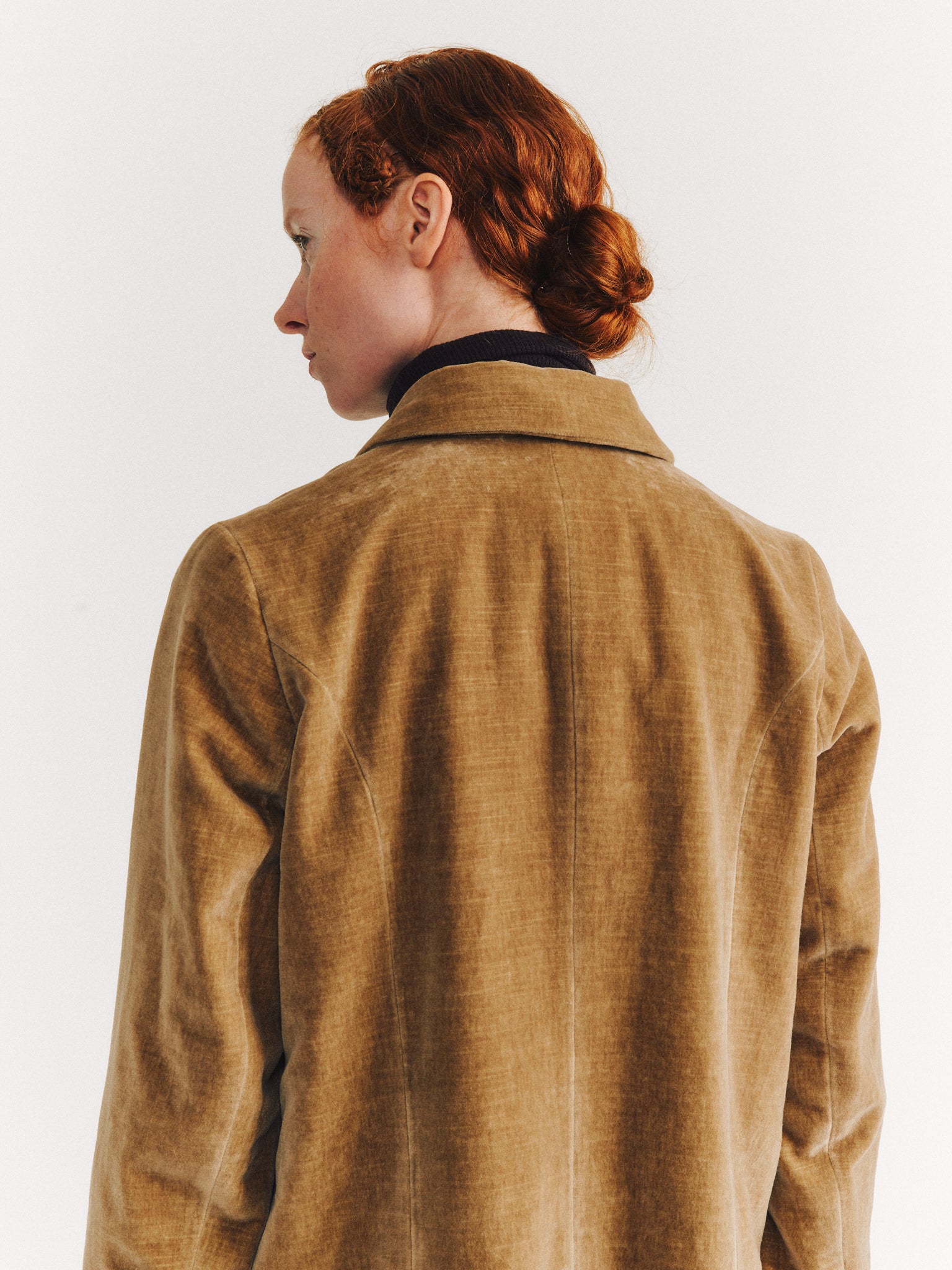 PWET JACKET - L VELVET - OCRA