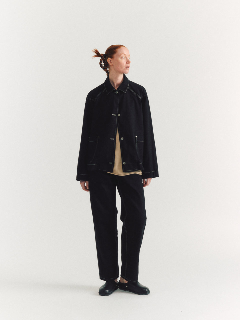 PAULO PANT - DENIM - BLACK