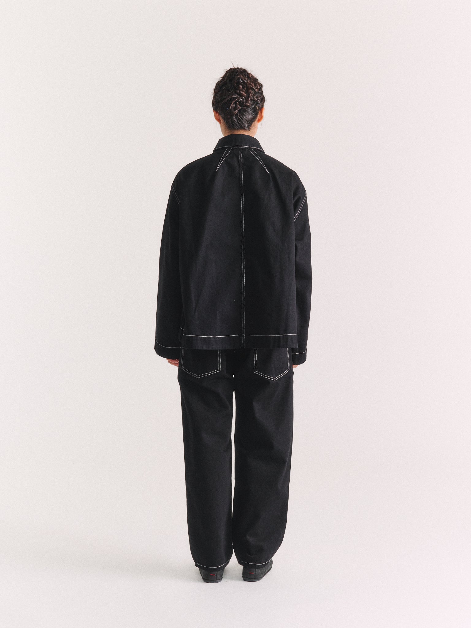 VESTE EN JEAN DRAYS TRAVAIL - DENIM - NOIR