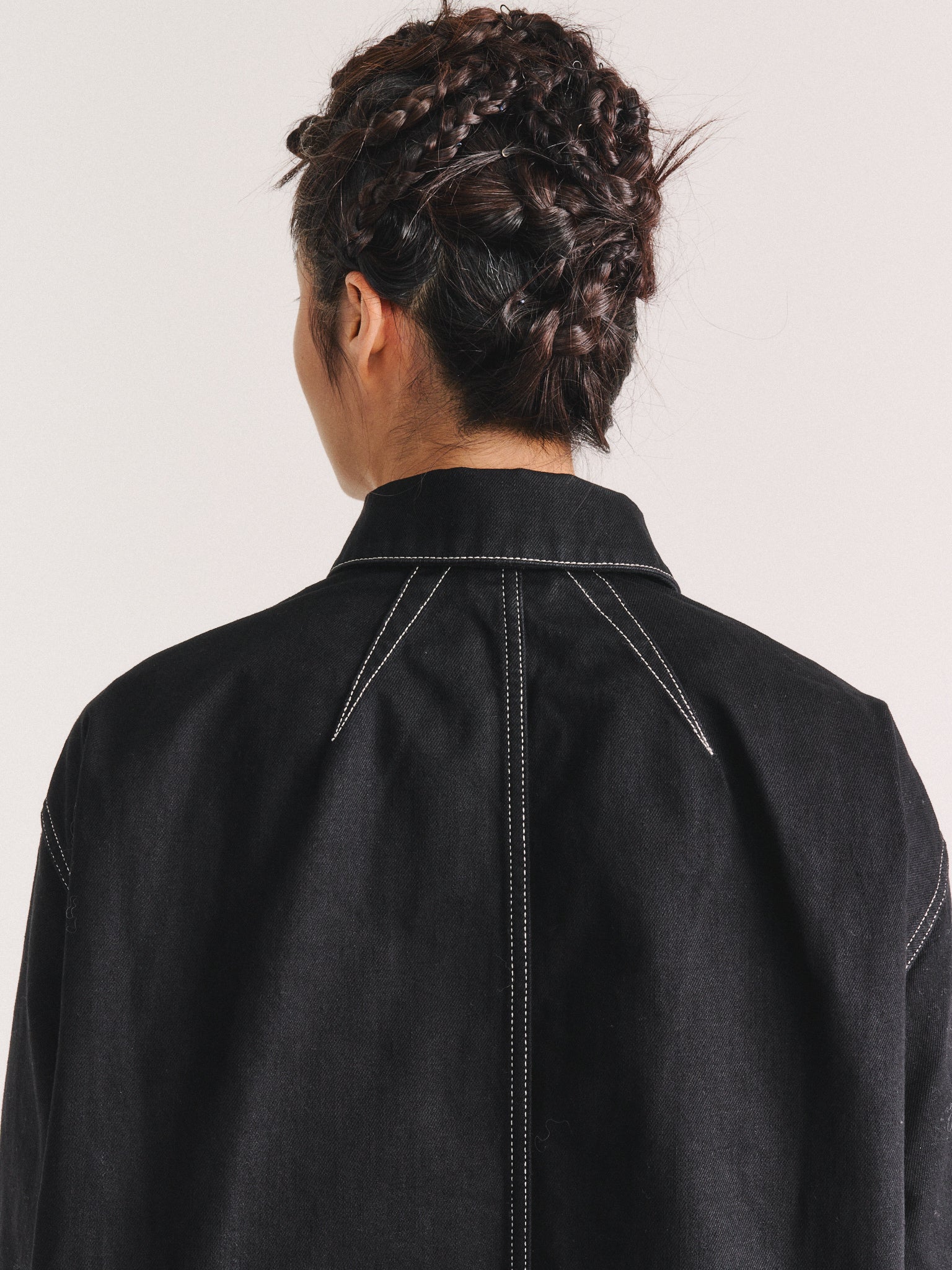 VESTE EN JEAN DRAYS TRAVAIL - DENIM - NOIR