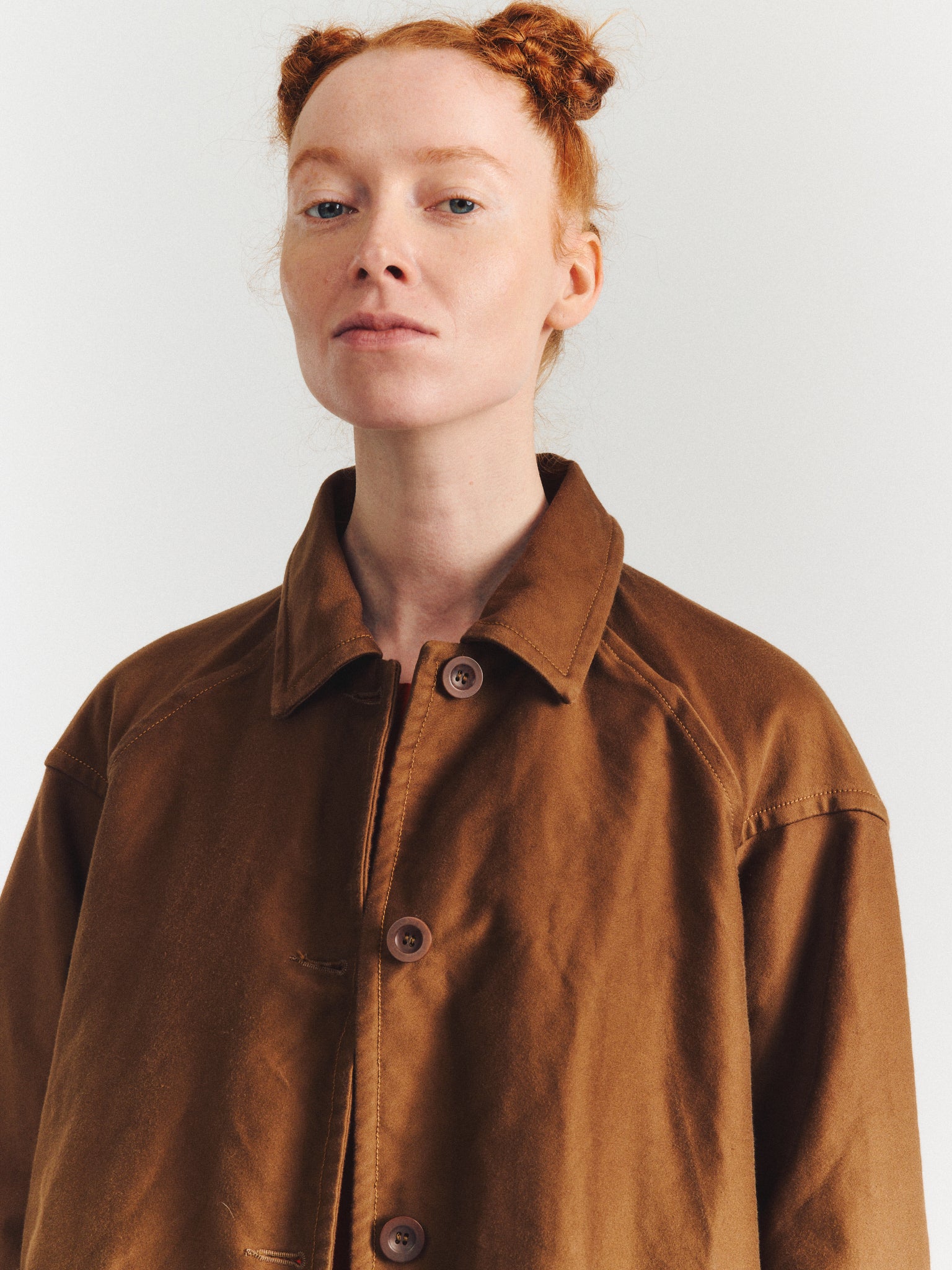 VESTE DRAYS TRAVAIL - FAILLE - GINGEMBRE