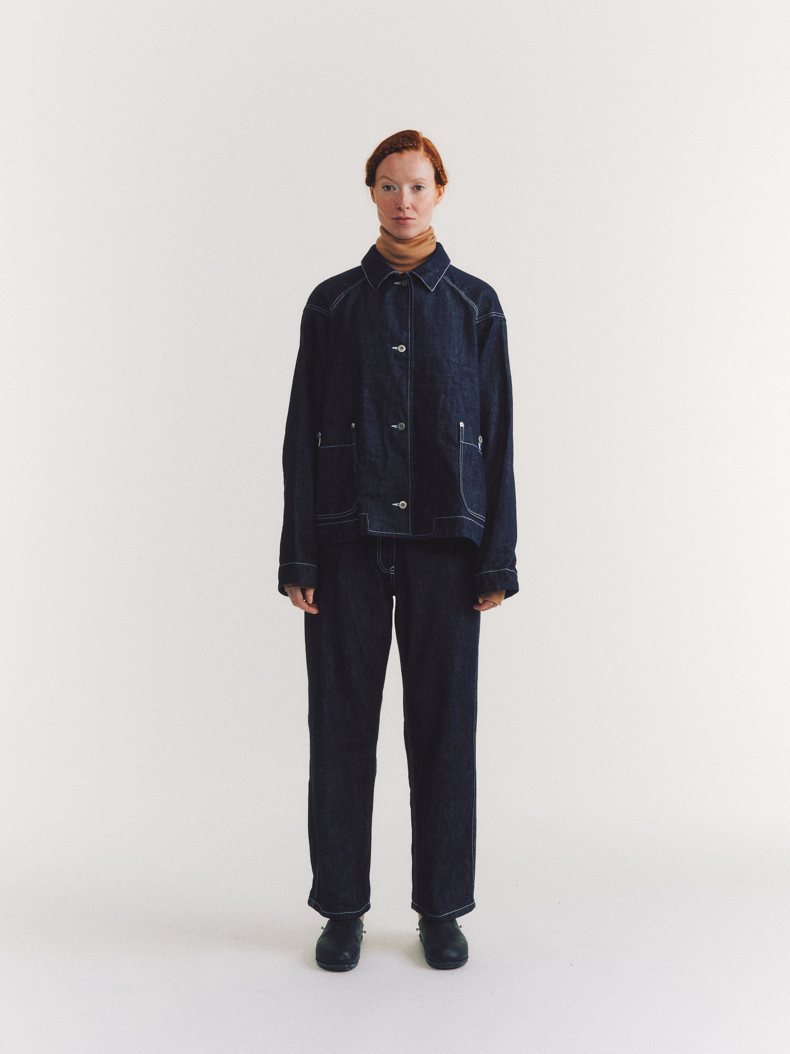 VESTE EN JEAN DRAYS TRAVAIL - DENIM 2 - INDIGO FONCÉ